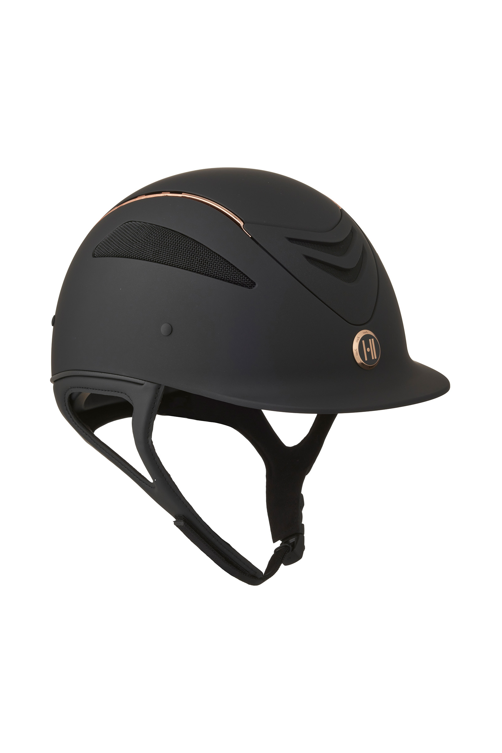 OneK Defender Pro Matt Rosegold Pipe Casco da equitazione