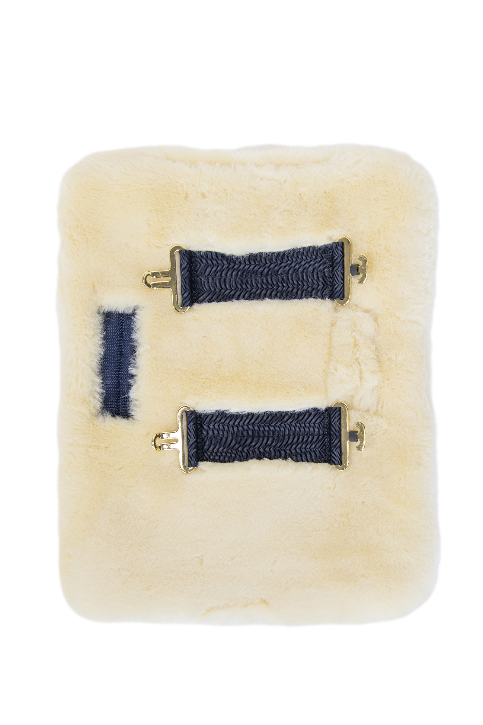 Kentucky Horsewear Vegan pelle di pecora petto Expander 2 fibbie