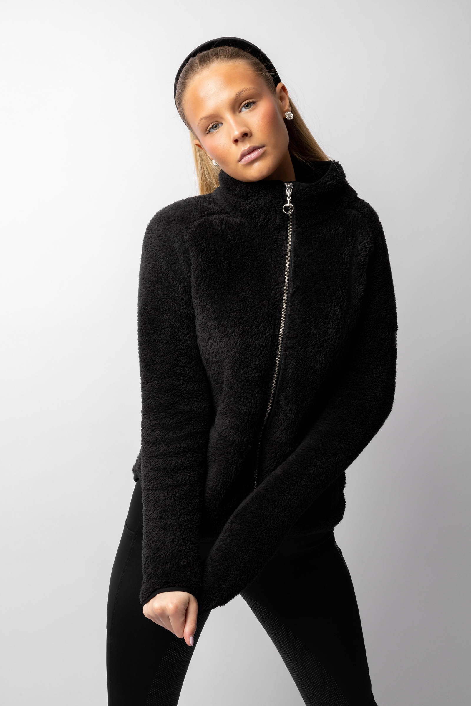 Horze Merida Giacca in pile Teddy da donna