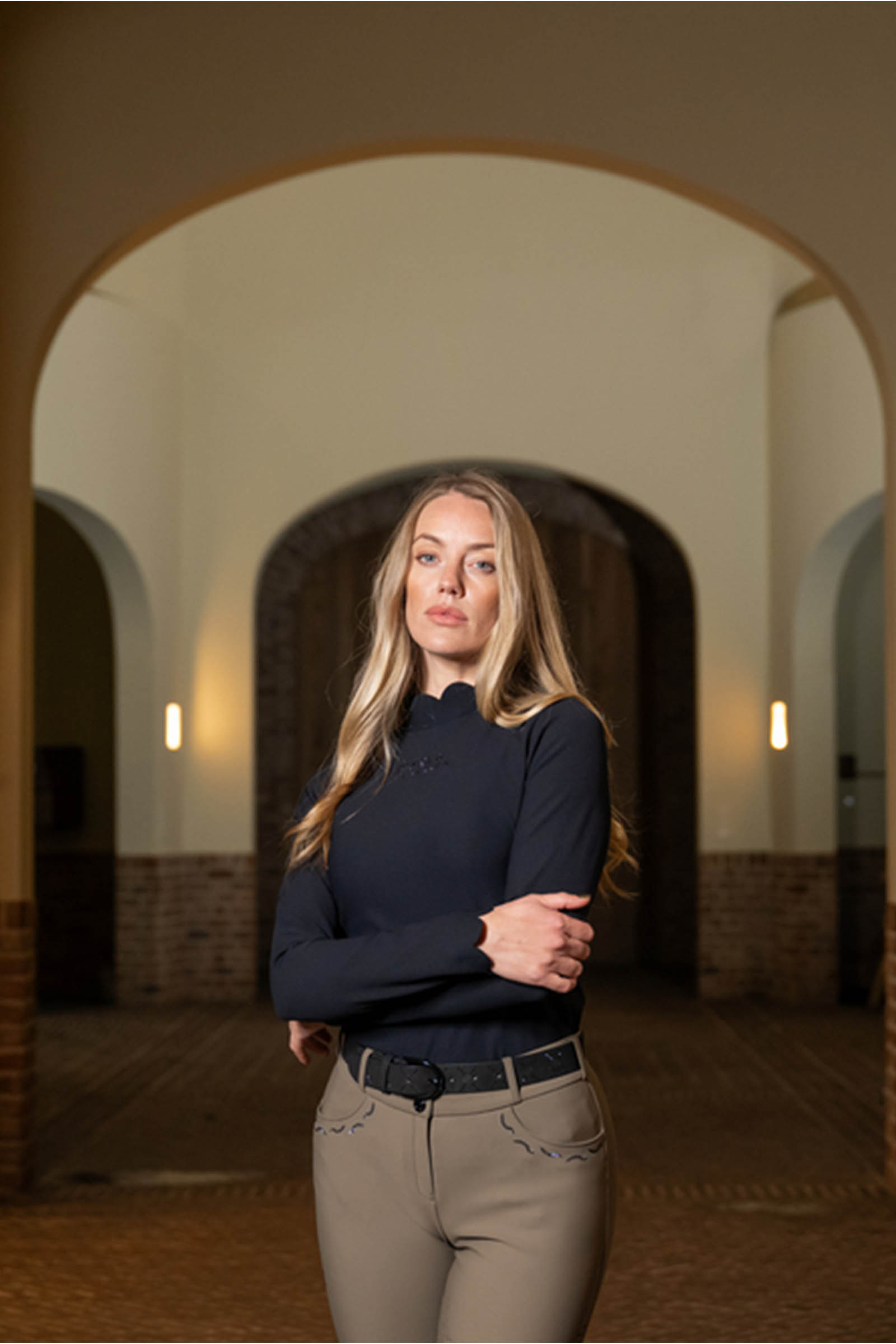 Pikeur Selection maglia a costine donna