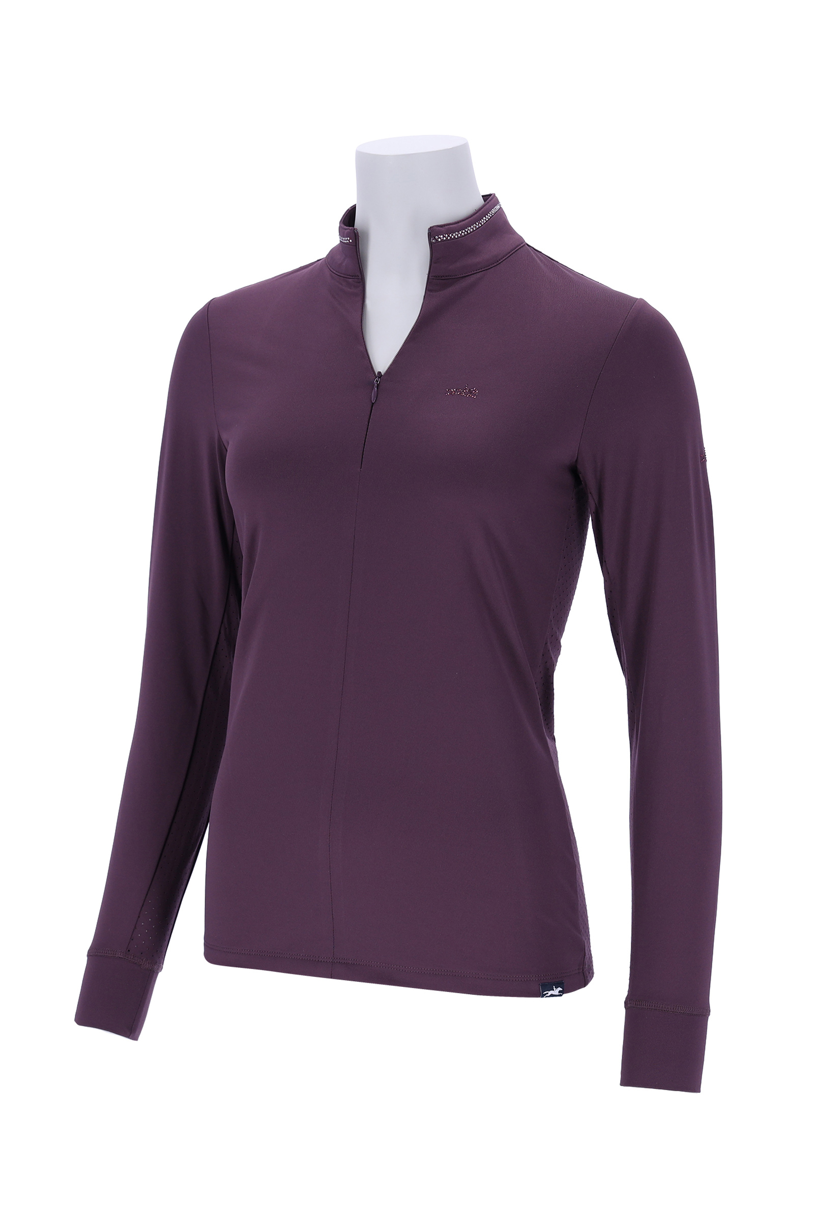 Deep Mauve Schockemöhle Sports SP Peppa Style Maglia da Allenamento Invernale da Donna