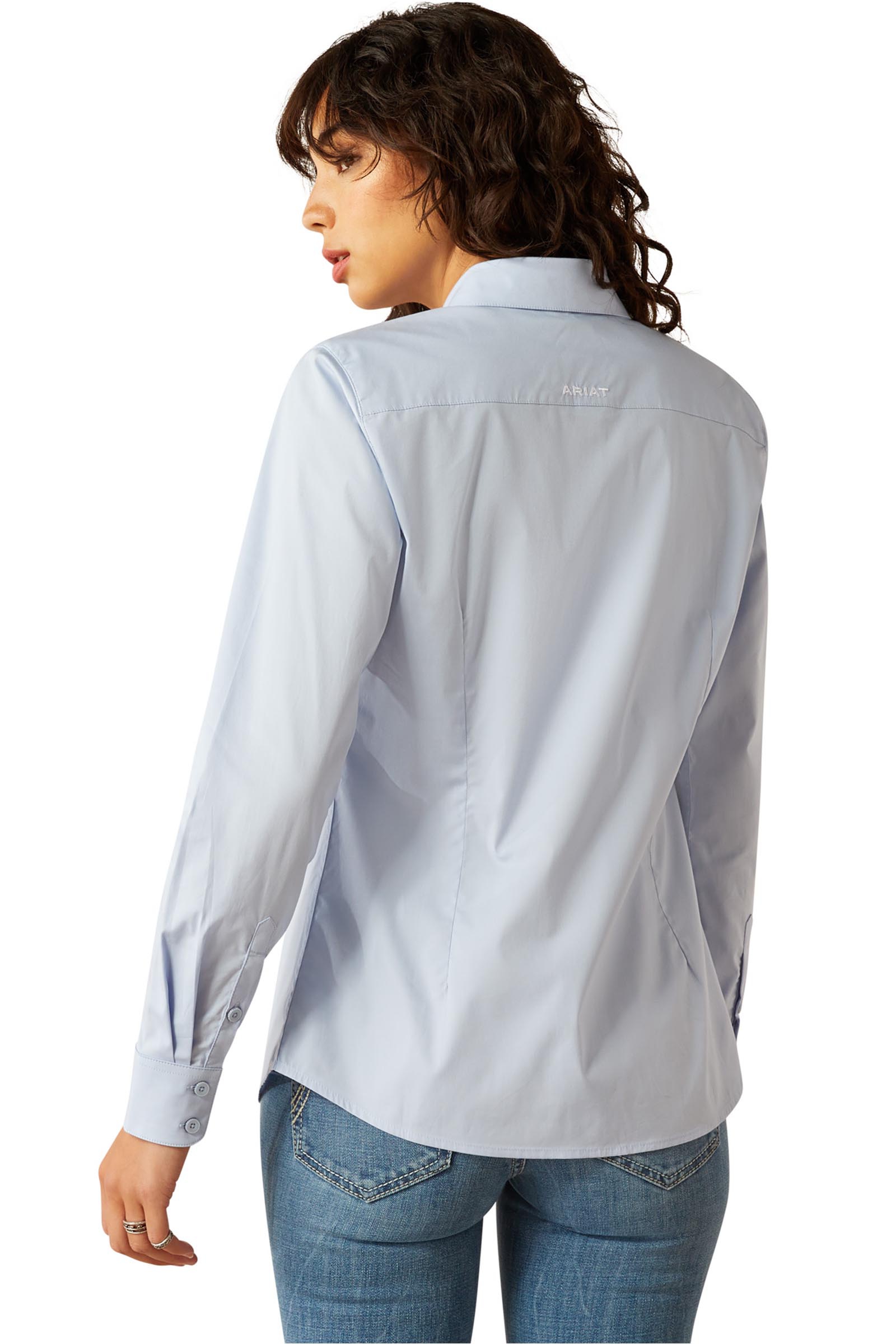 Ariat Team Kirby camicia elasticizzata a maniche lunghe da donna