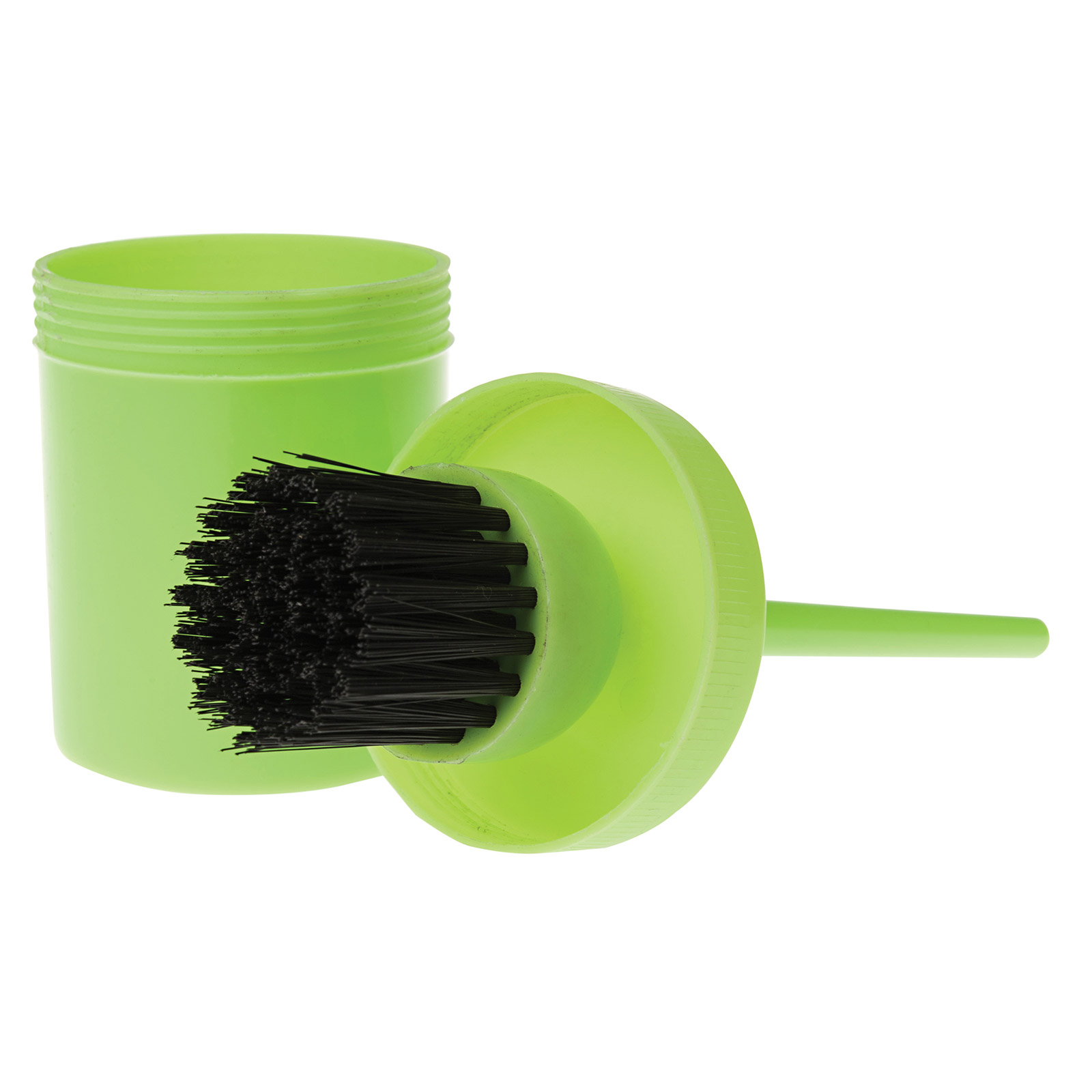 Light Green Roma Brights Hoof Oil Brush & Bottle
