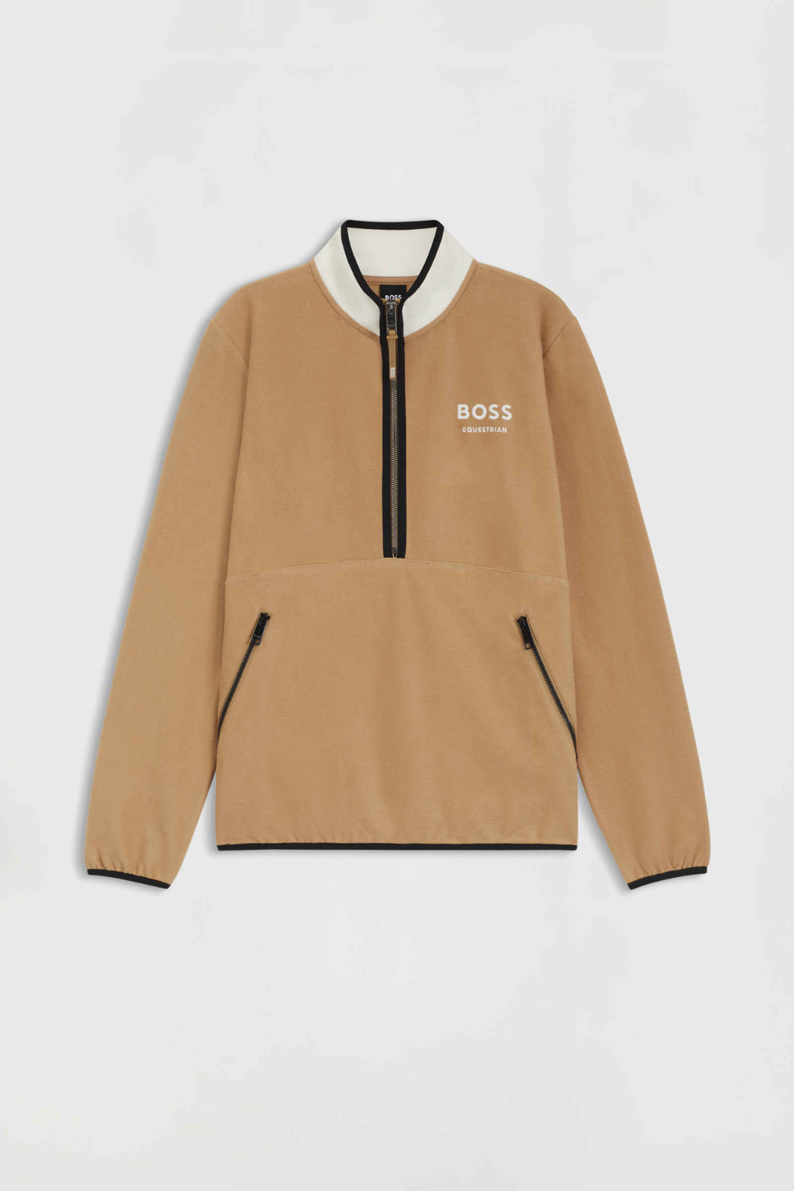 Boss Fedora Felpa donna mezza zip