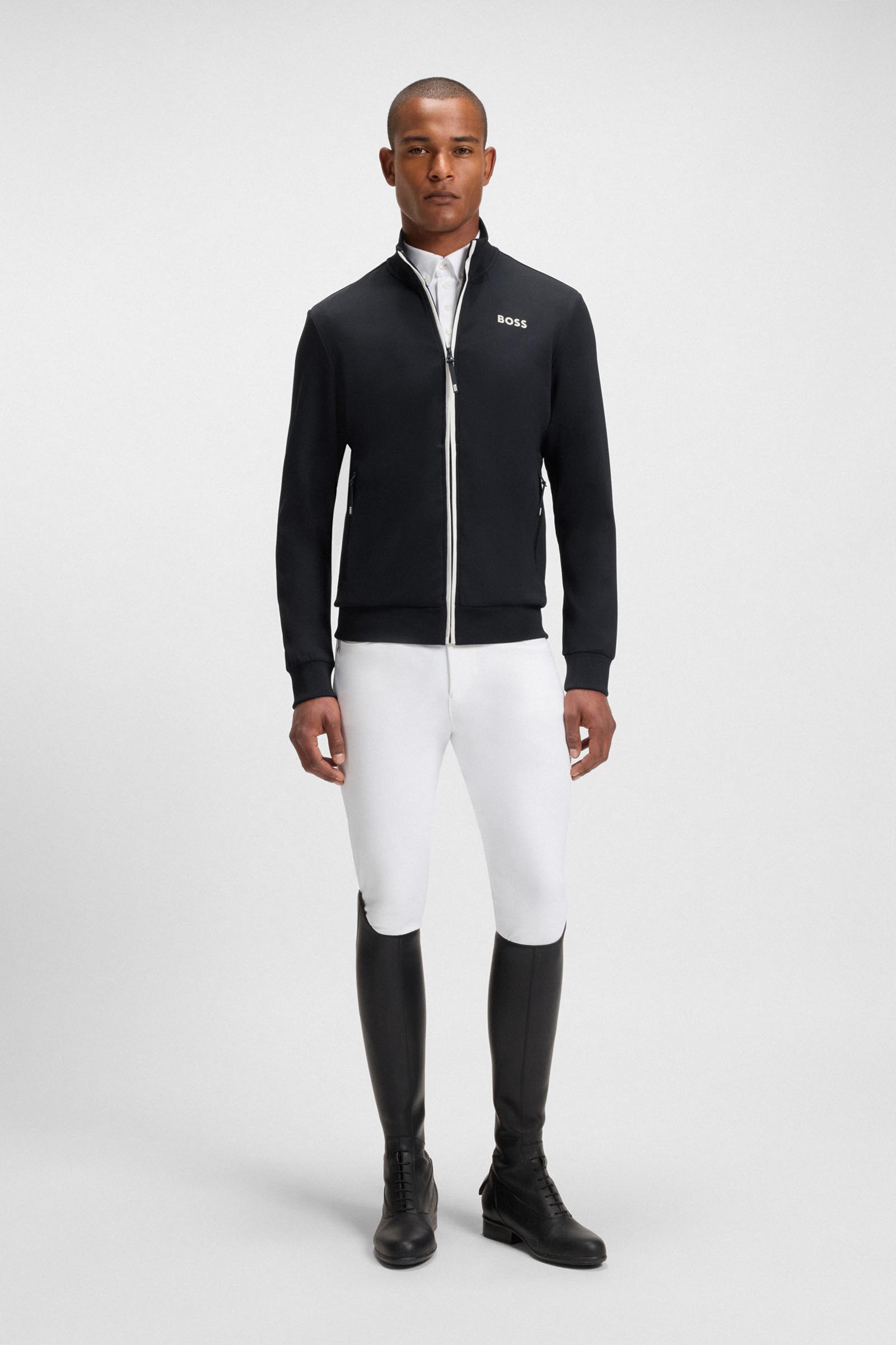 Boss Sammy cardigan funzionale uomo