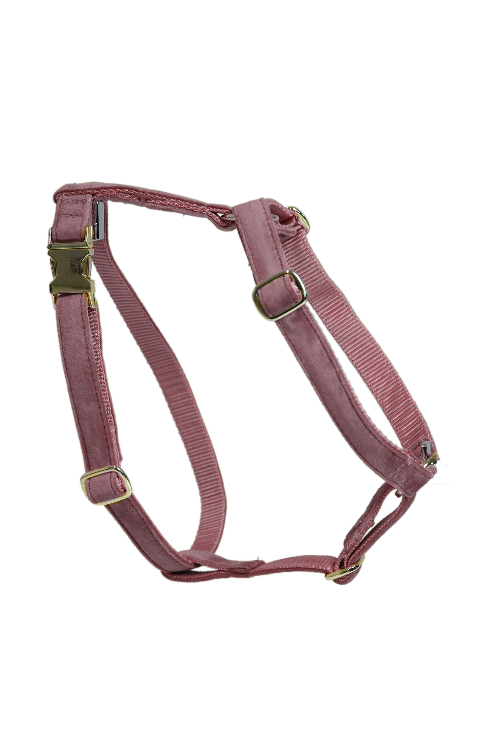 Old Rose Pink Pettorina per cani Kentucky Dogwear Loop Velvet