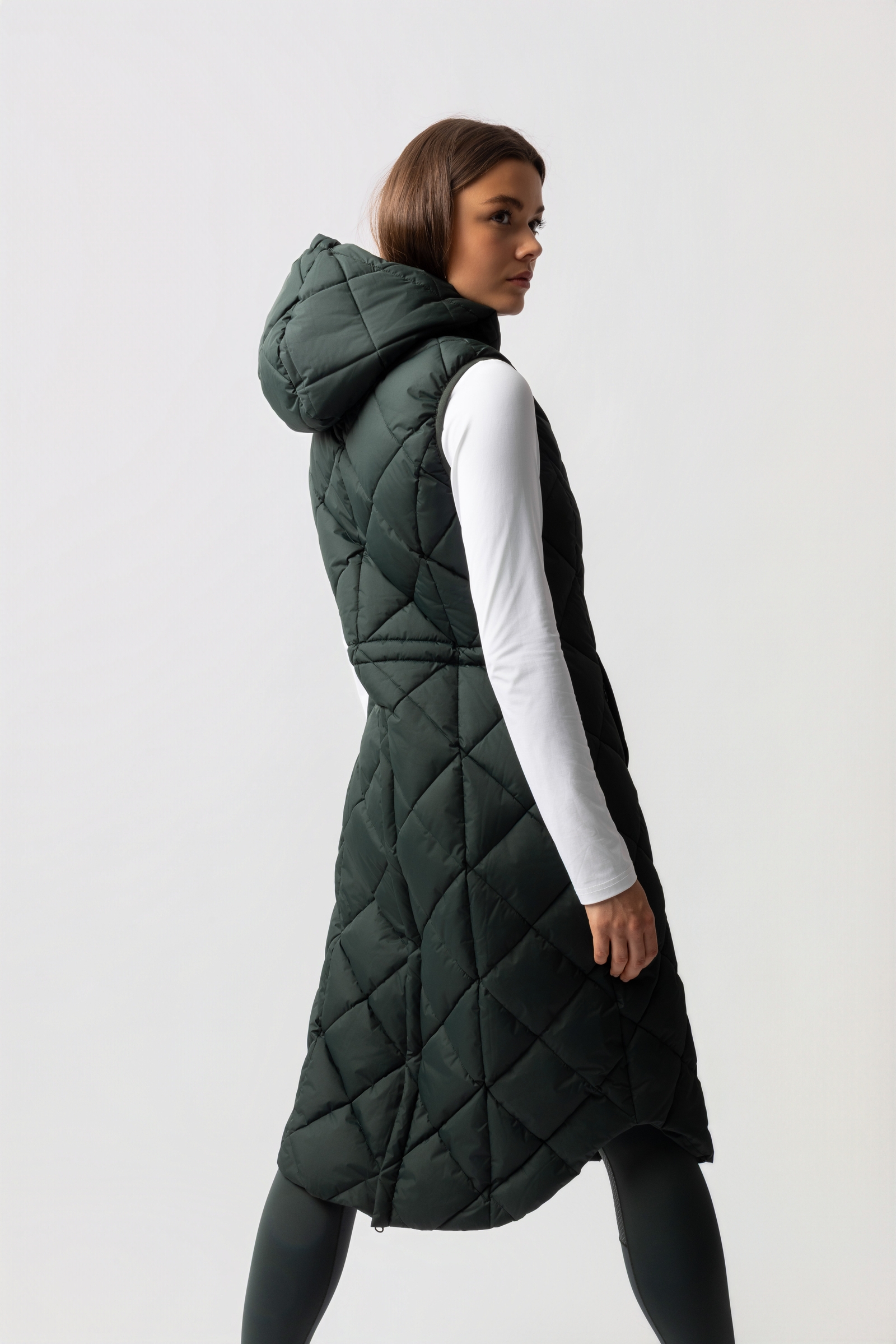 B Vertigo Gem Gilet da equitazione lungo imbottito