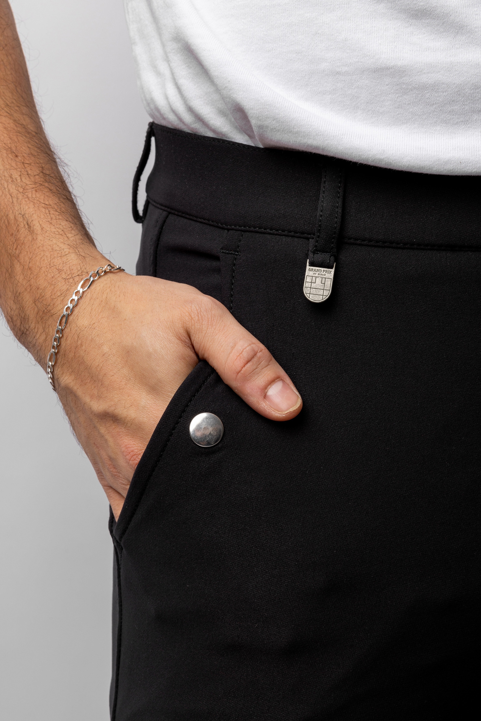 Horze Grand Prix pantaloni da equitazione uomo con grip al ginocchio in silicone
