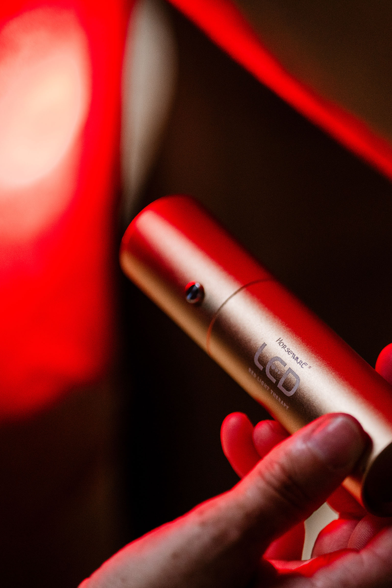 Horseware Bacchetta terapeutica a LED con luce rossa