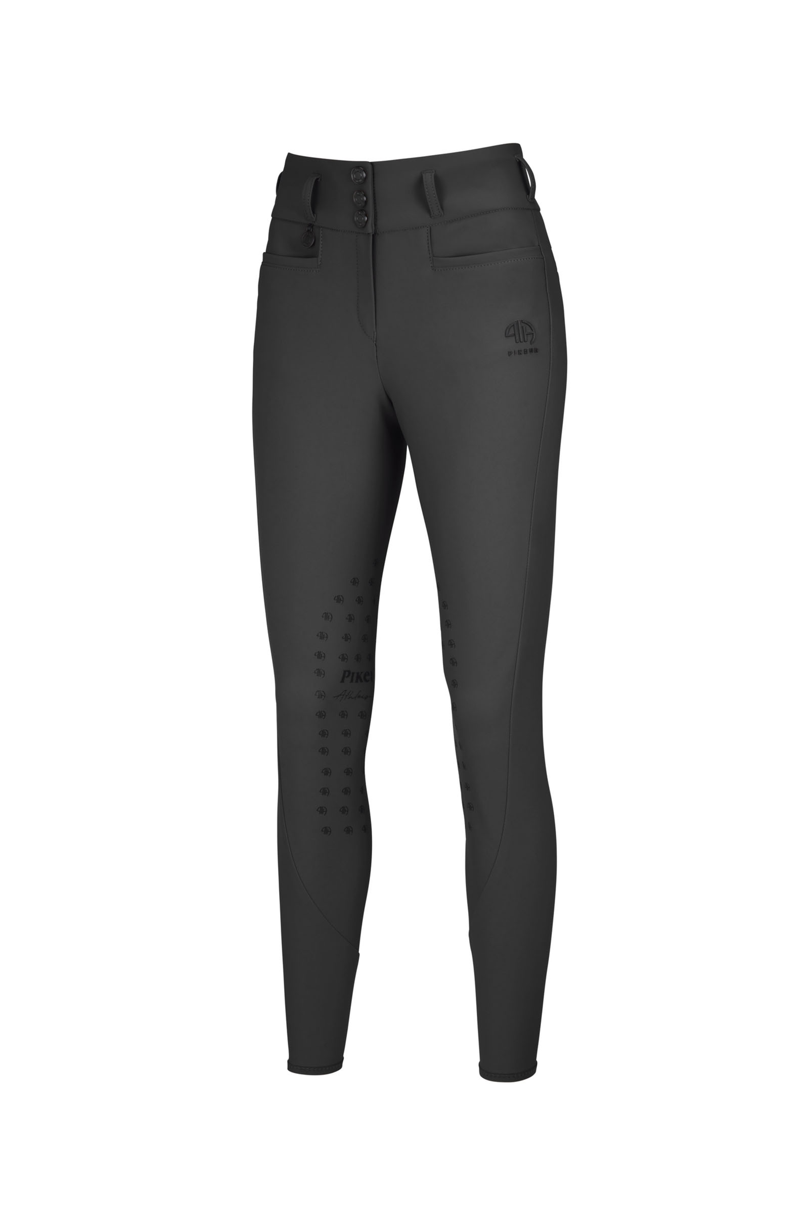 Pikeur Linn Vita Alta Sd Pantaloni da Equitazione con Grip al Ginocchio