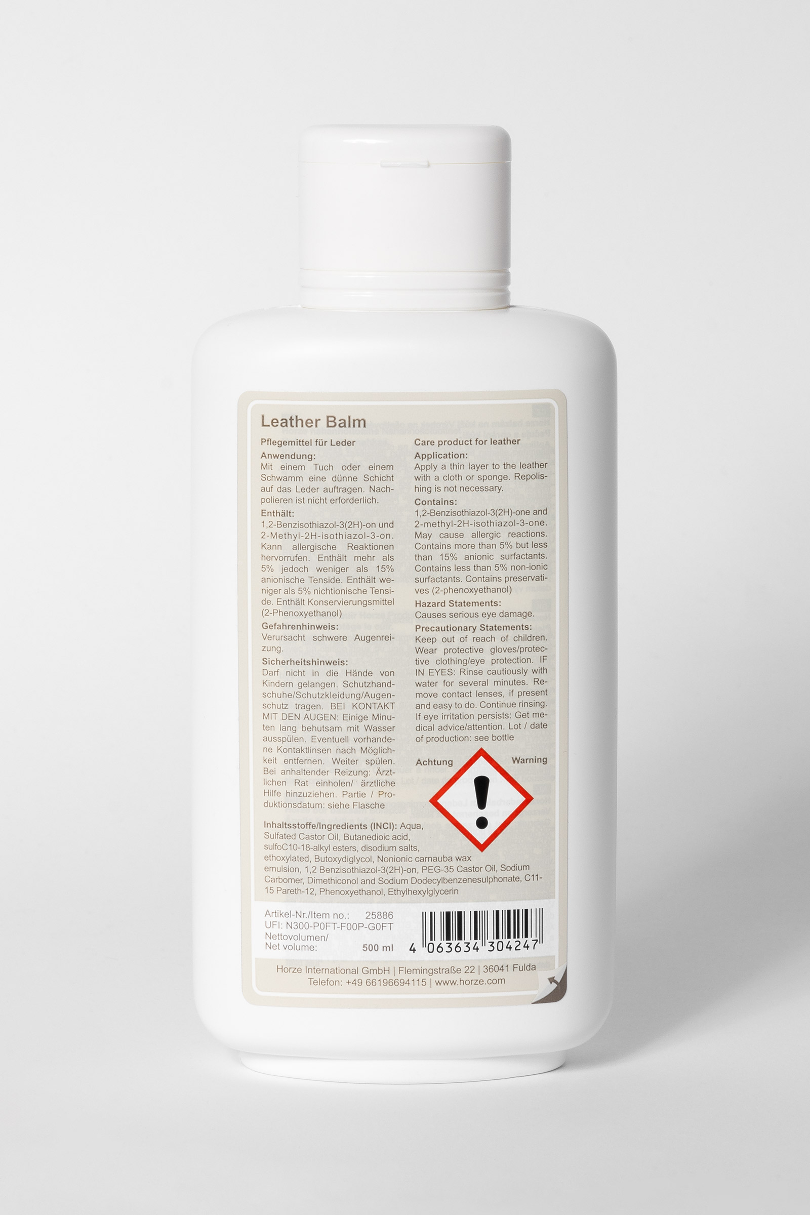 Horze Balsamo per cuoio, 500 ml