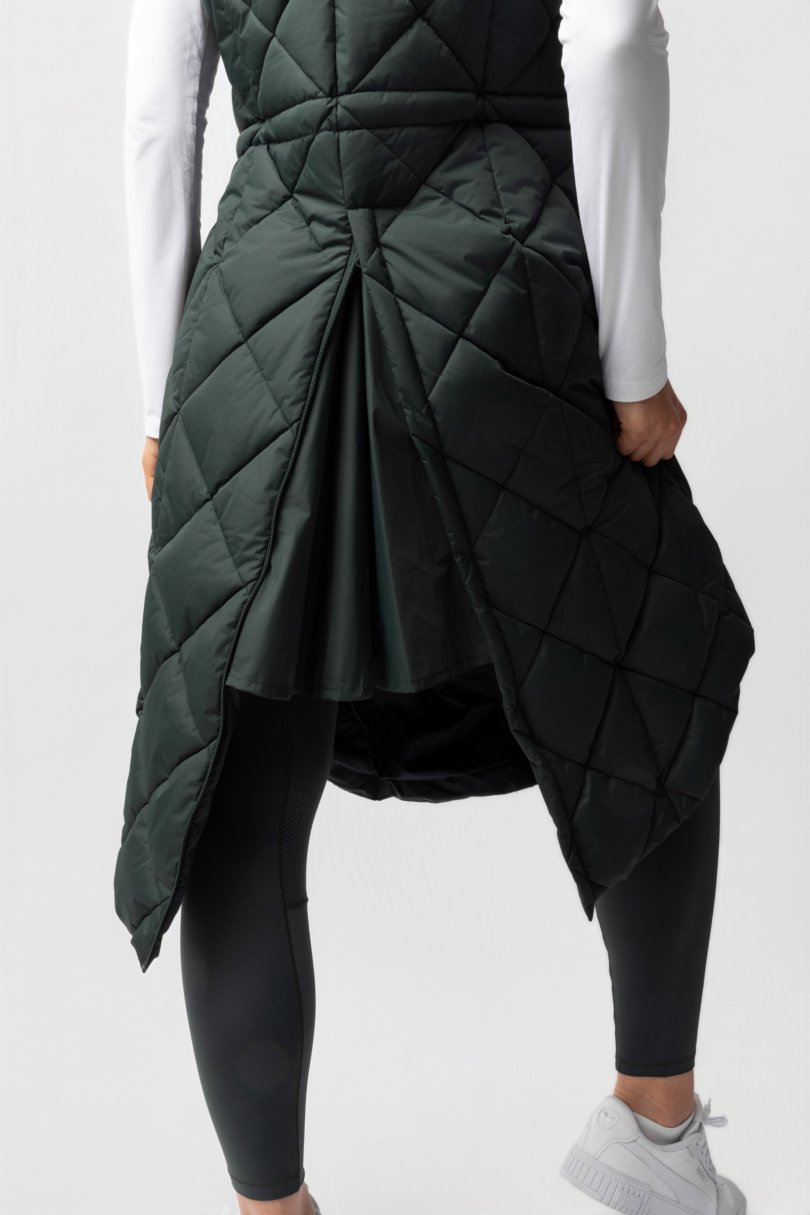 B Vertigo Gem Gilet da equitazione lungo imbottito