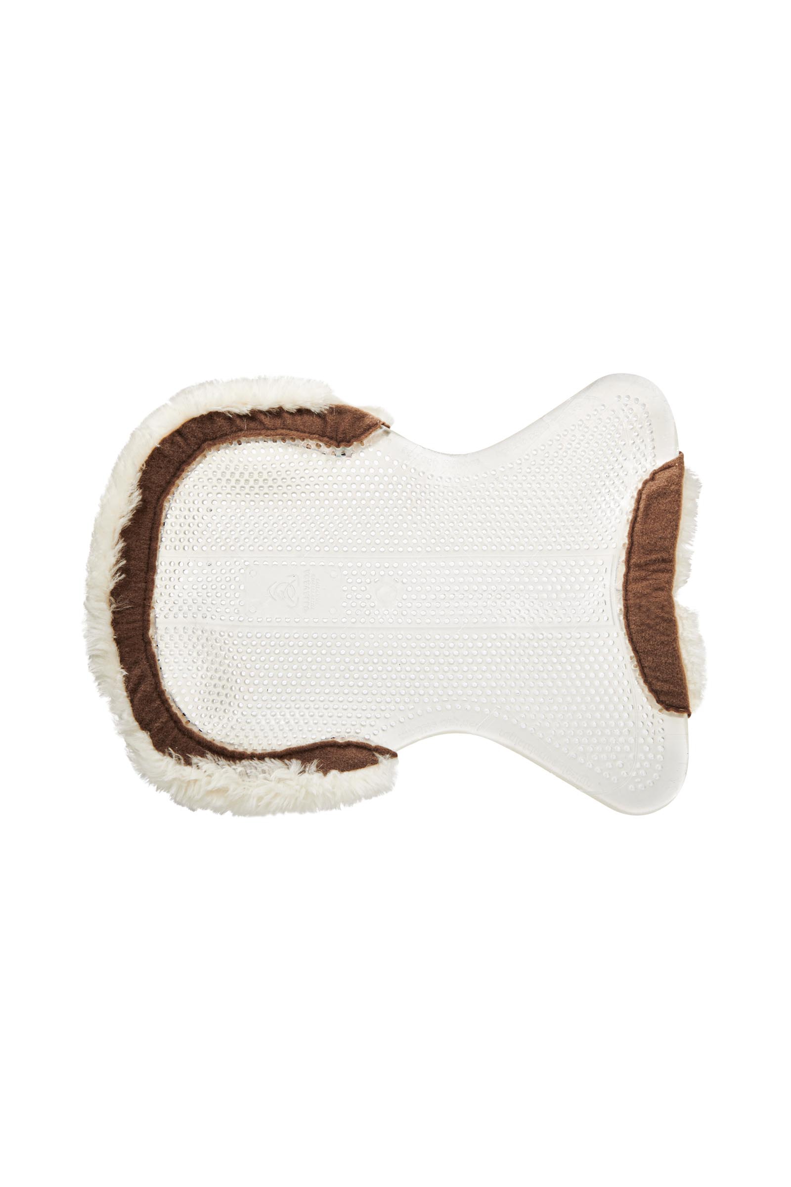 Acavallo Gel antiscivolo Classic pony con schaffell mezzo sagomato piatto