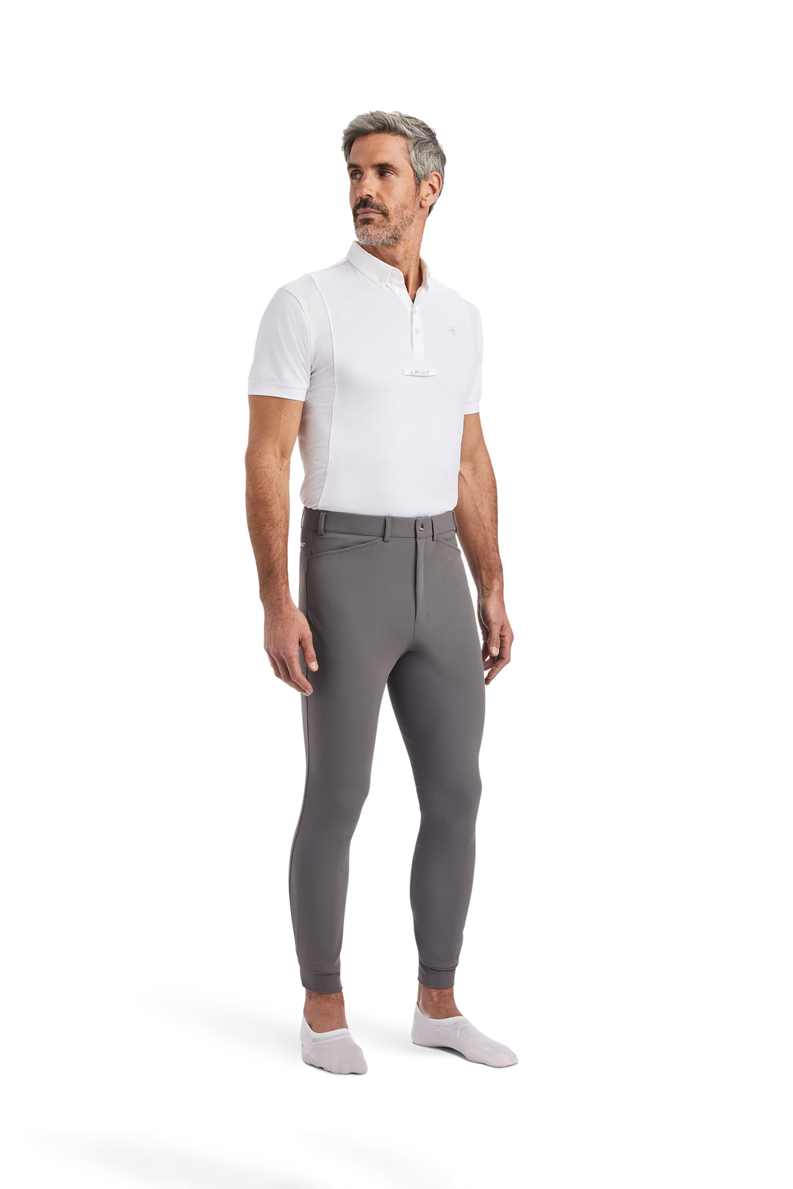 Ariat Pantaloni da equitazione uomo Tri Factor Grip con rinforzo al ginocchio  