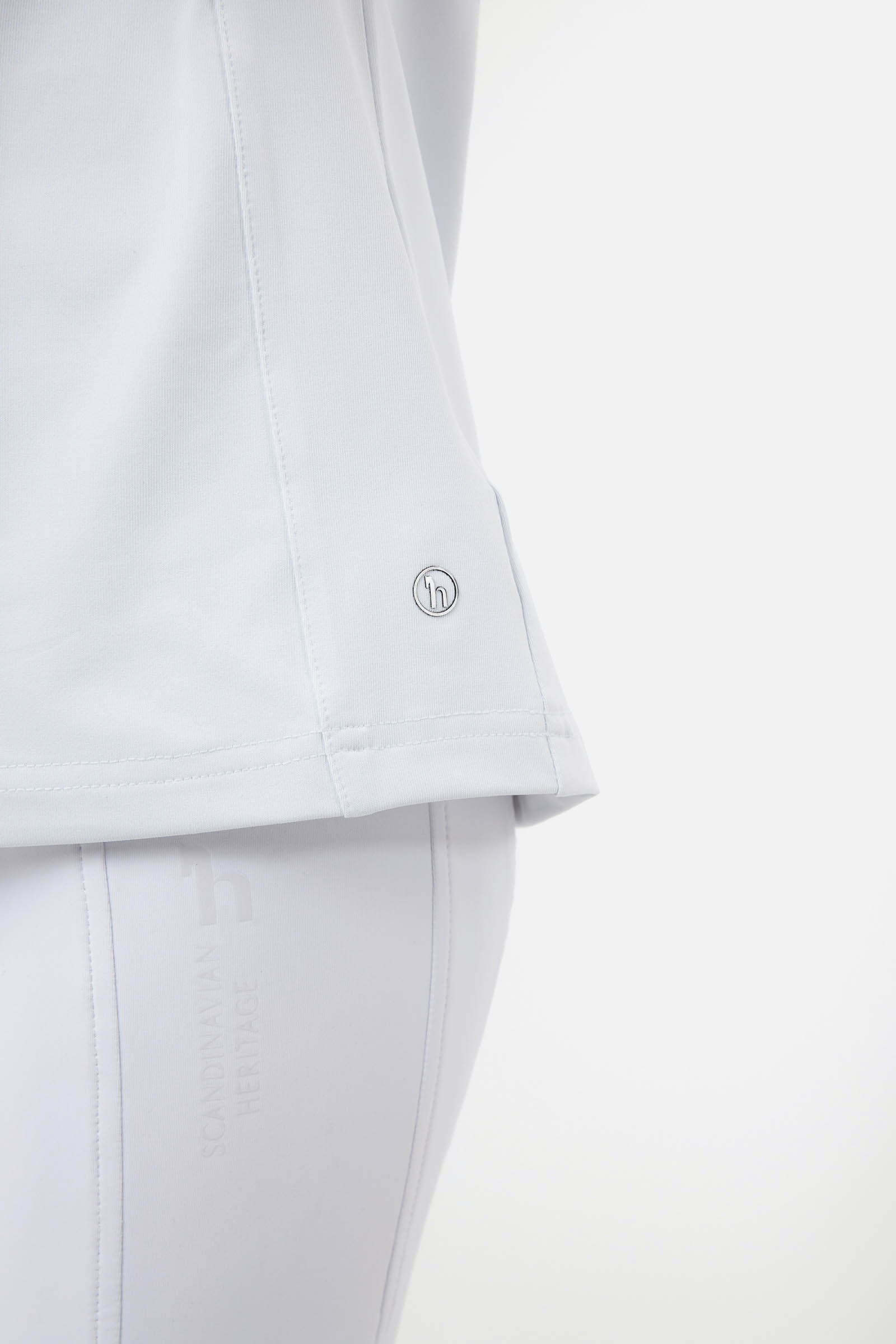 Horze Young Rider Louisa camicia da concorso con inserti in mesh