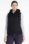 LeMieux Rose gilet imbottito con cappuccio da donna