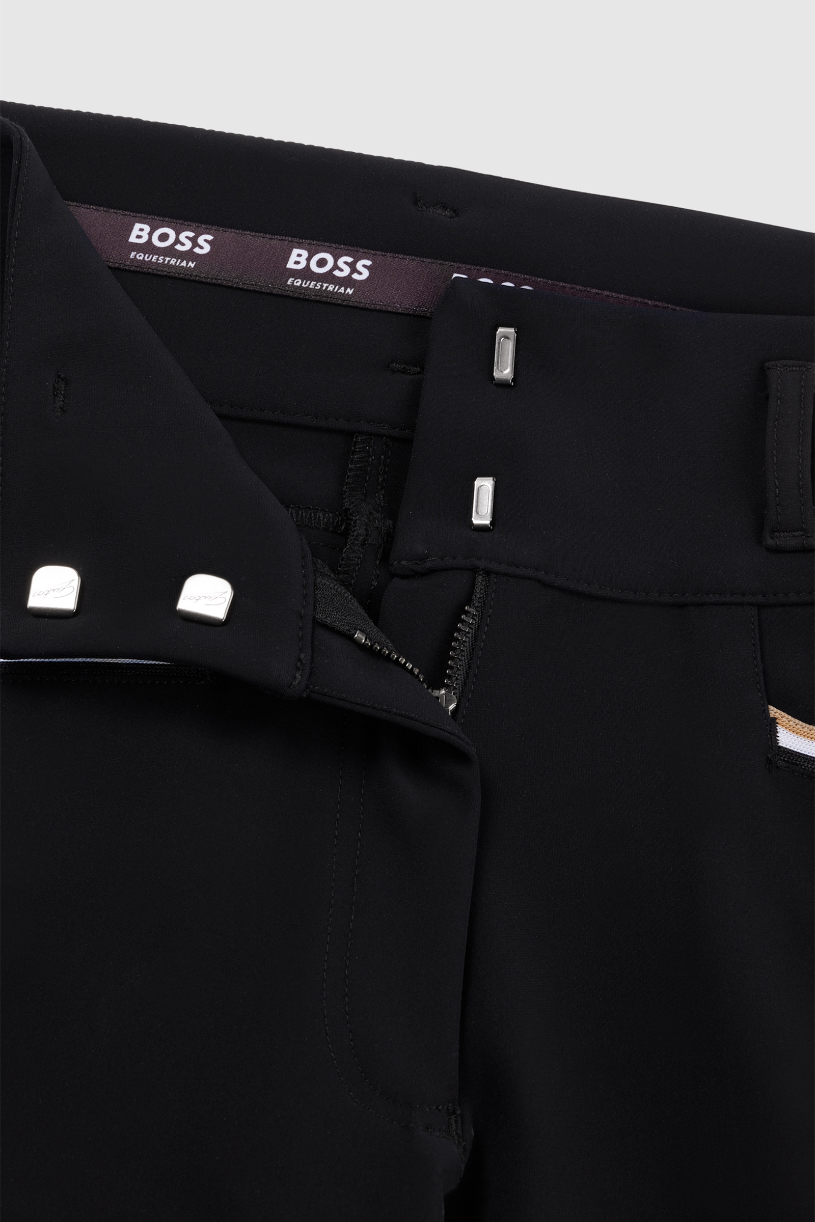 Pantaloni da equitazione con impugnatura completa Boss Hailey da donna