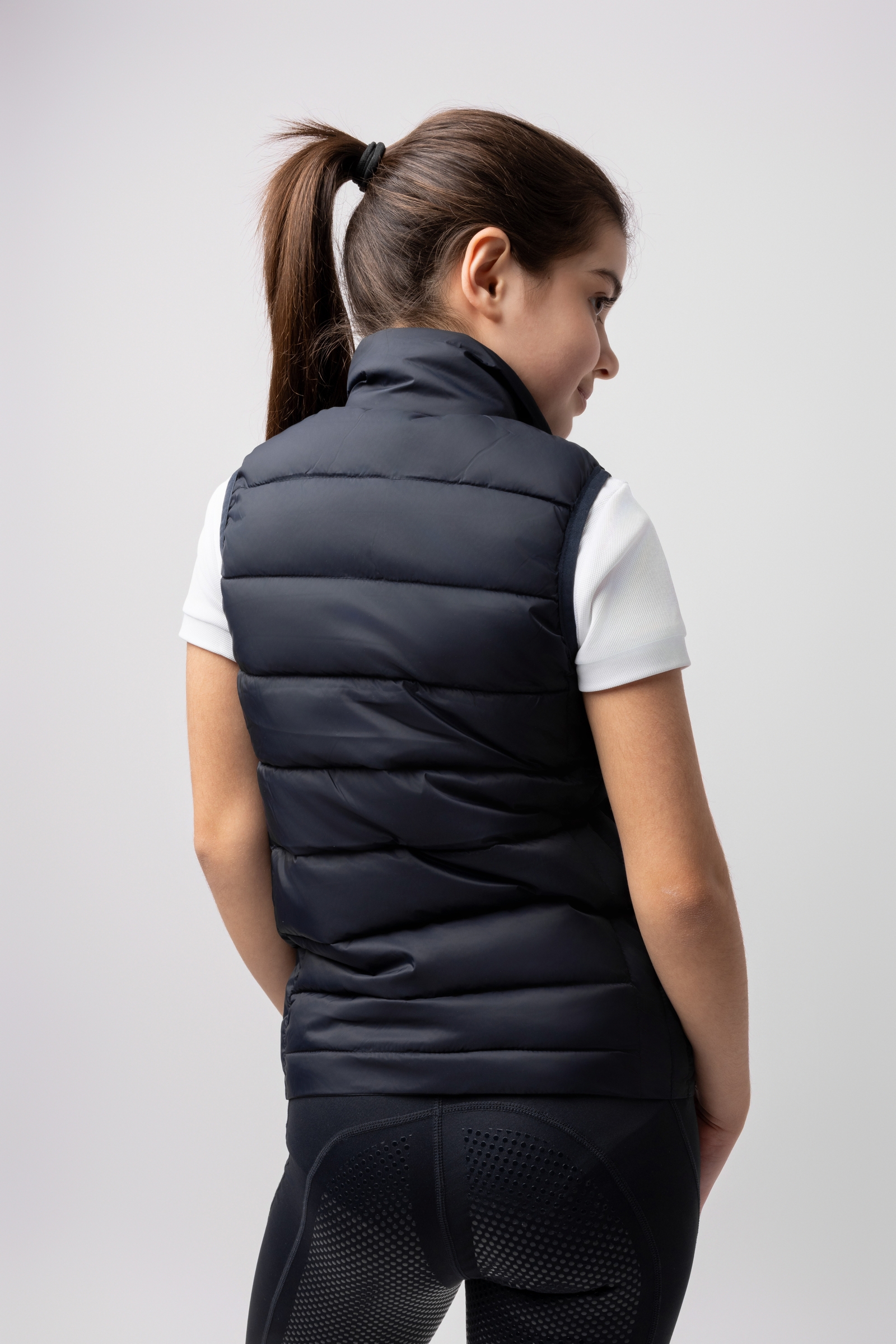 Horze Amber Gilet da club imbottito leggero da bambini