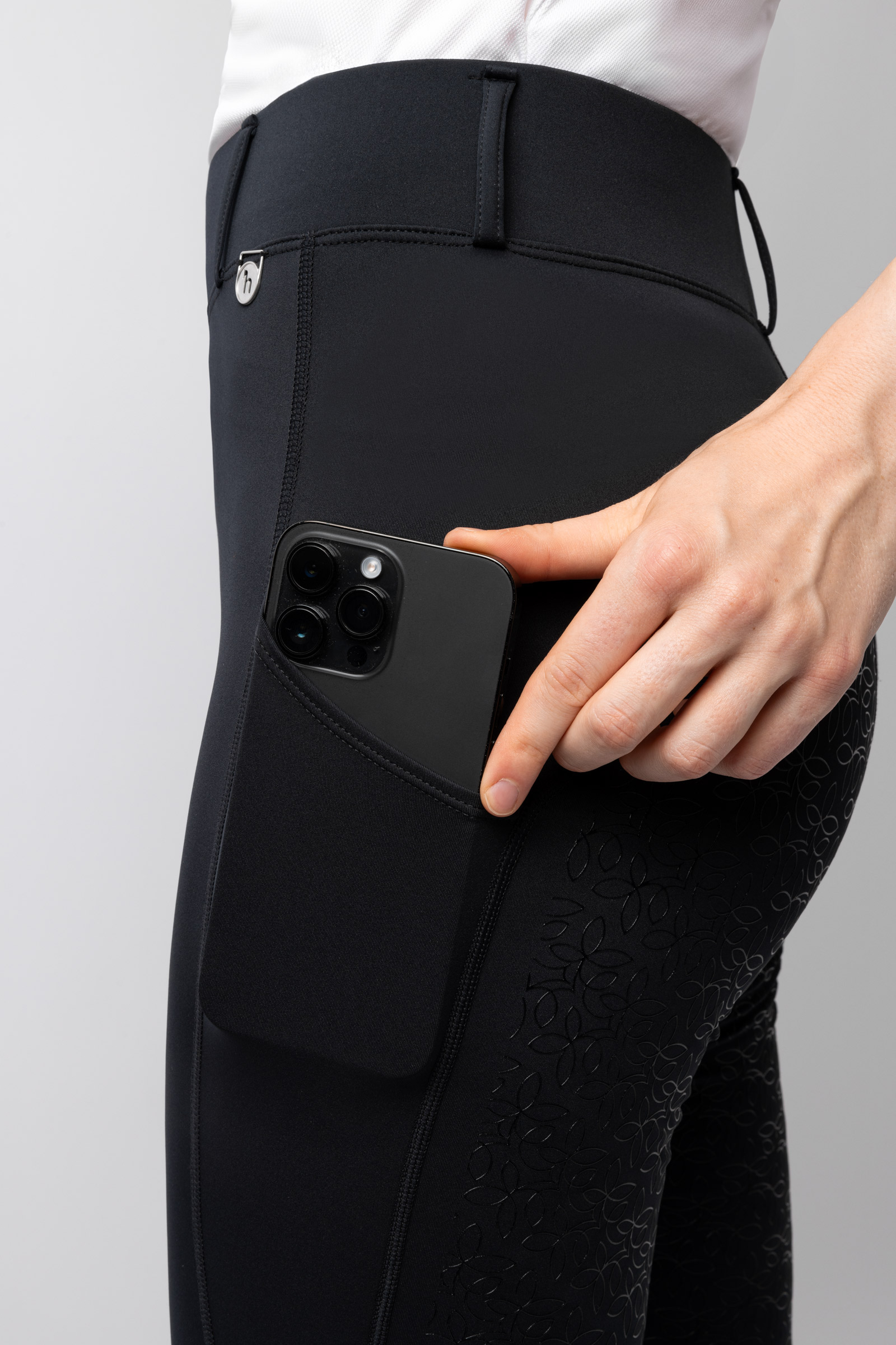 Horze Dea Leggins con full grip da donna