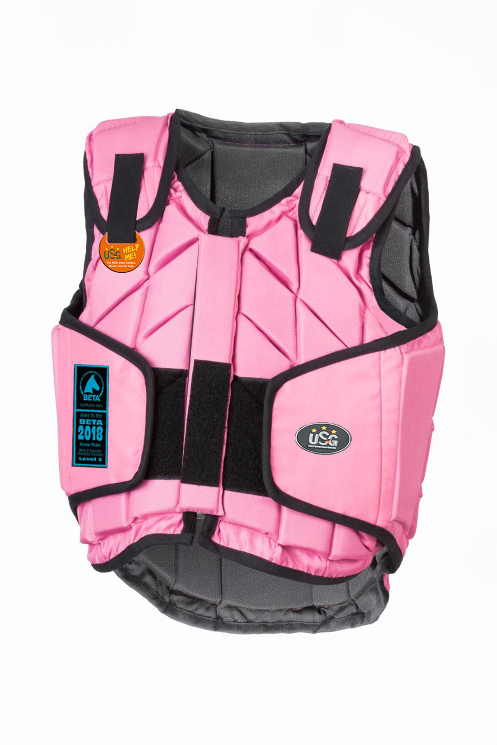 Pink USG Eco-Flexi paraschiena bambino