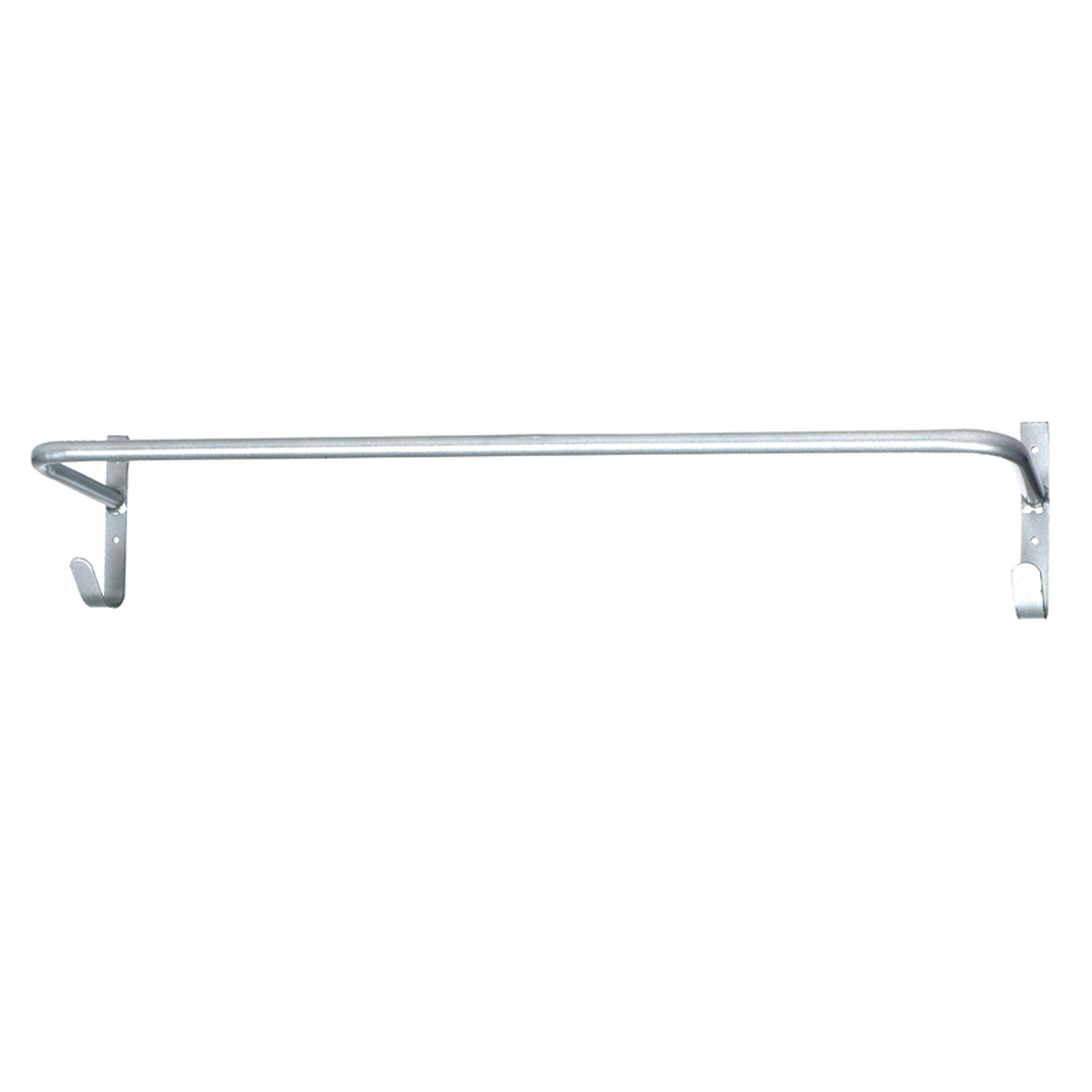 Argento Binario portacoperte per la porta del box Horze