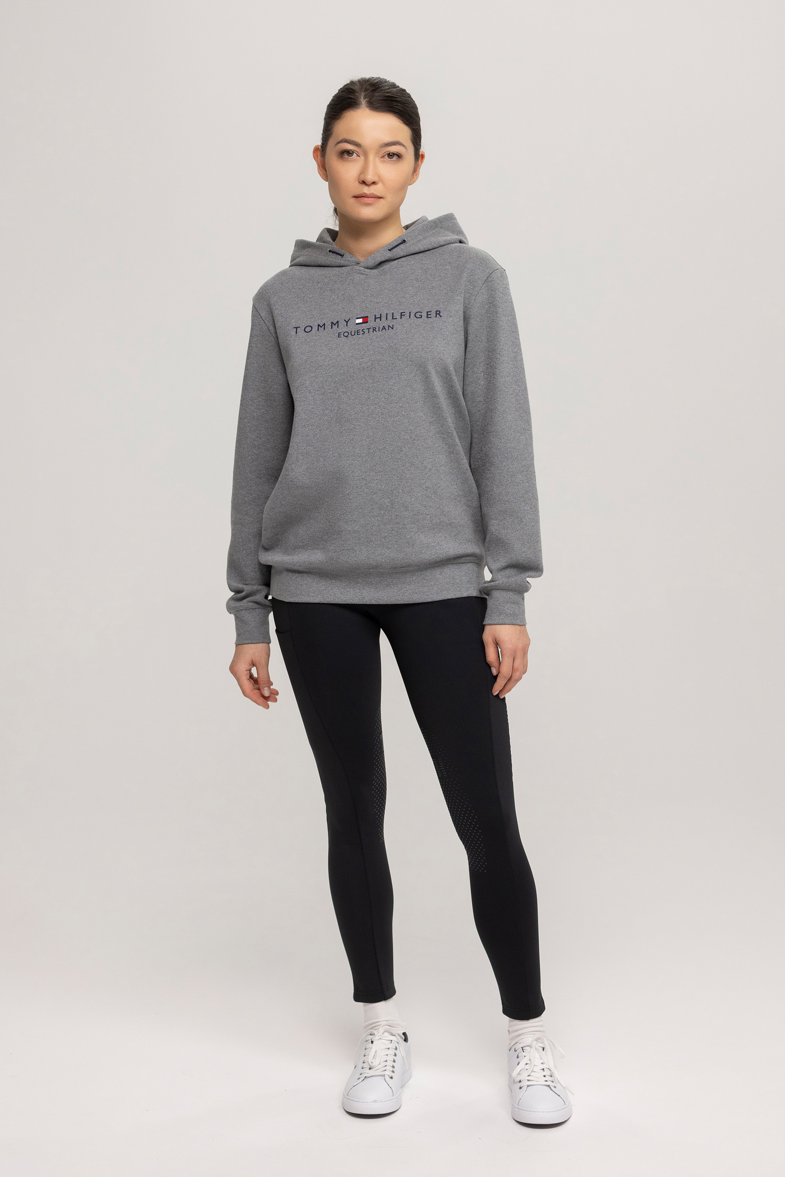 Tommy Hilfiger Equestrian Vermont pantaloni da equitazione da donna con patch al ginocchio