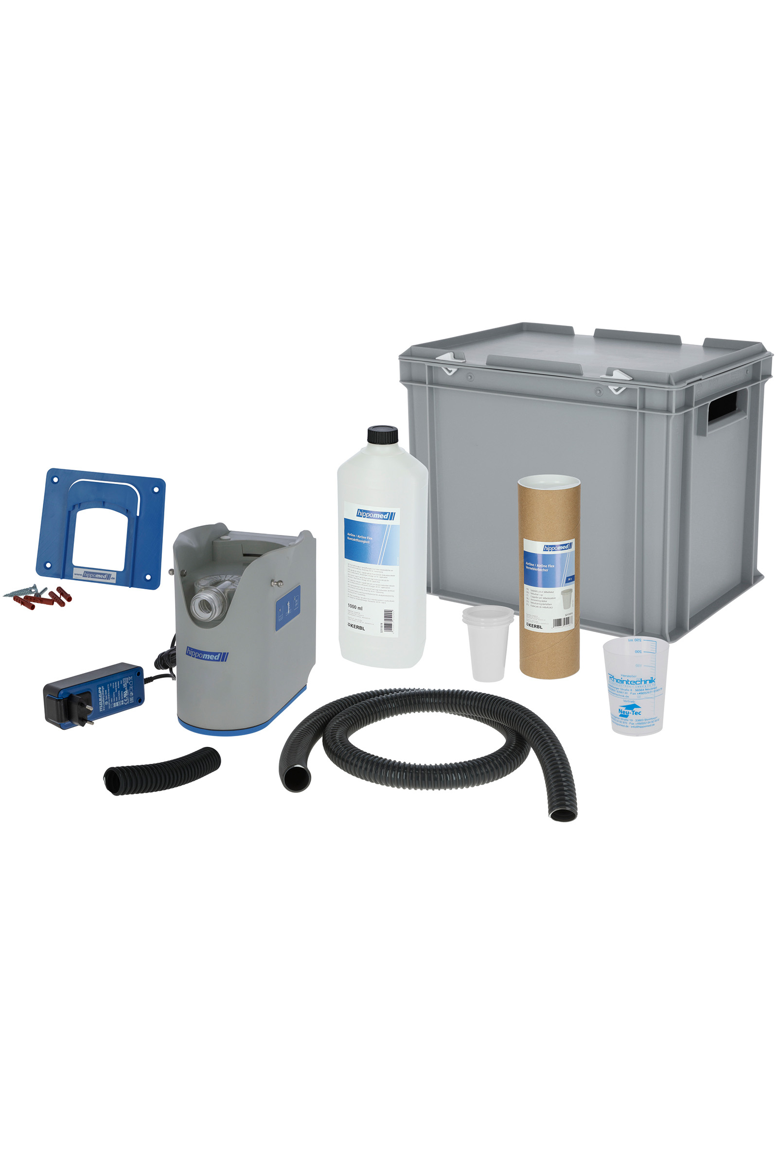 Hippomed AirOne Flex Inalatore per ultrasuoni a batteria senza maschera