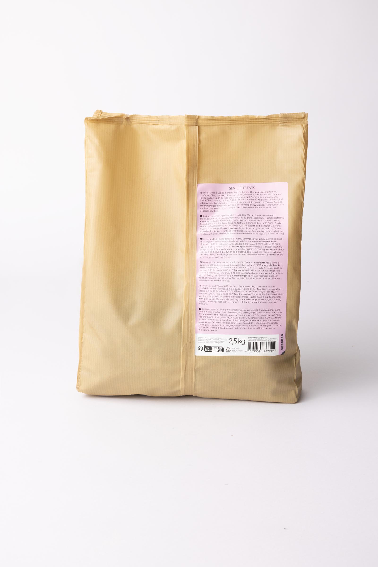 Horze Biscotti Senior, tratta 2,5 kg