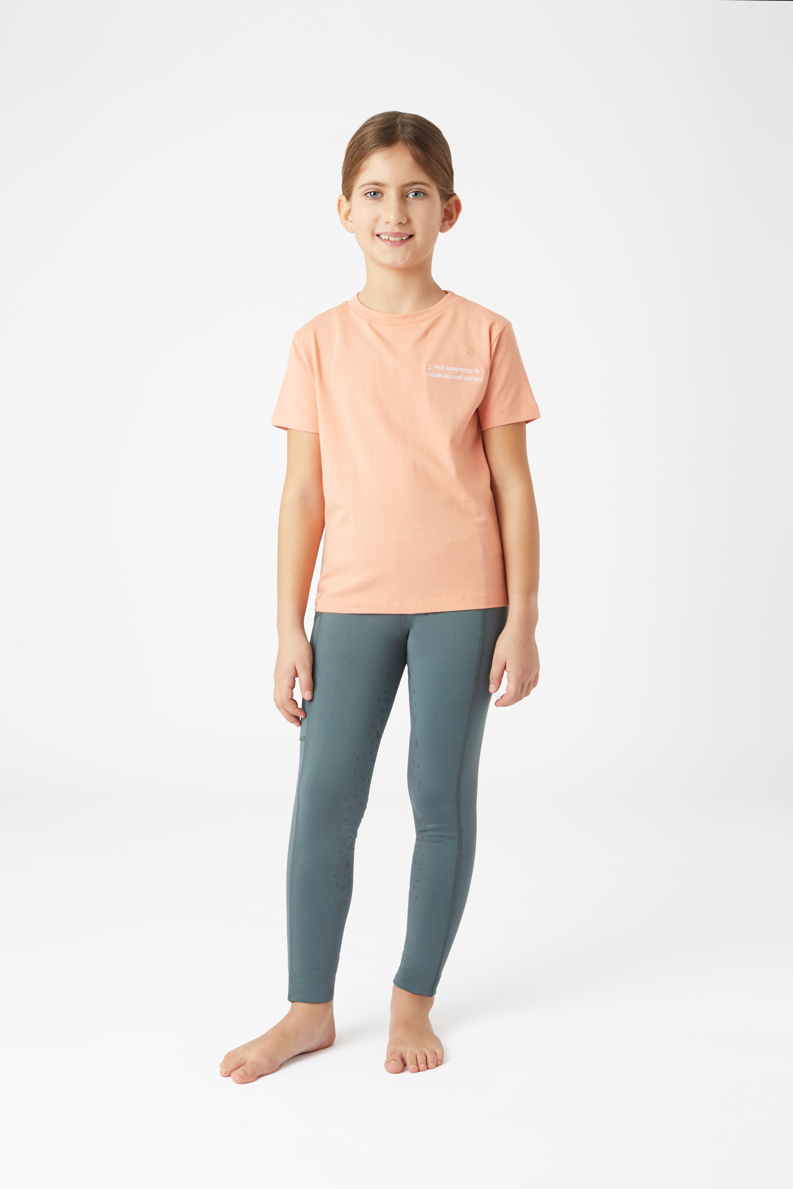 Horze Calina T-shirt con ricamo per bambini