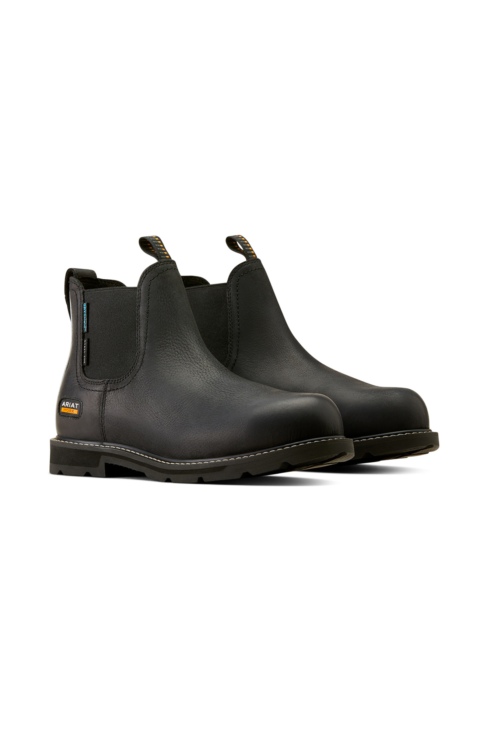 Black Ariat stivaletto Groundbreaker Chelsea H2O da uomo con puntale in acciaio