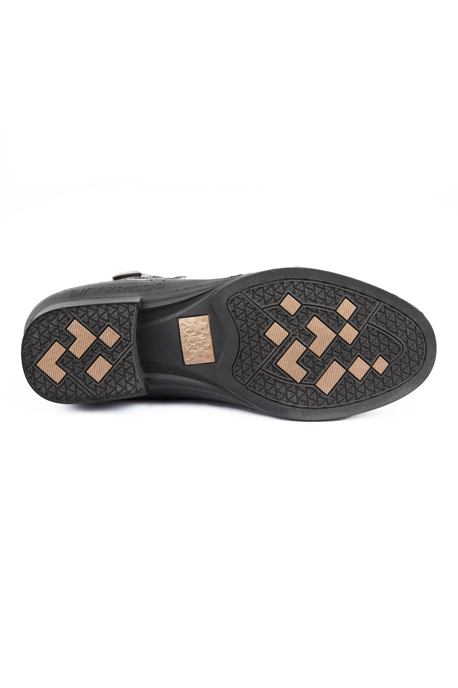 B Vertigo Jupiter Stivali Jodhpur in pelle con lacci sul davanti da donna