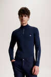 Maglia termica da uomo Tommy Hilfiger Equestrian 1/4 zip 