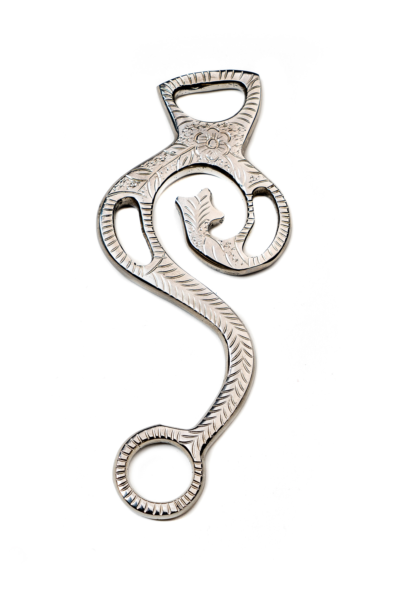 Stainless steel F.R.A. Freedom Riding Articles Barco Set Codoli Hackamore, 150mm