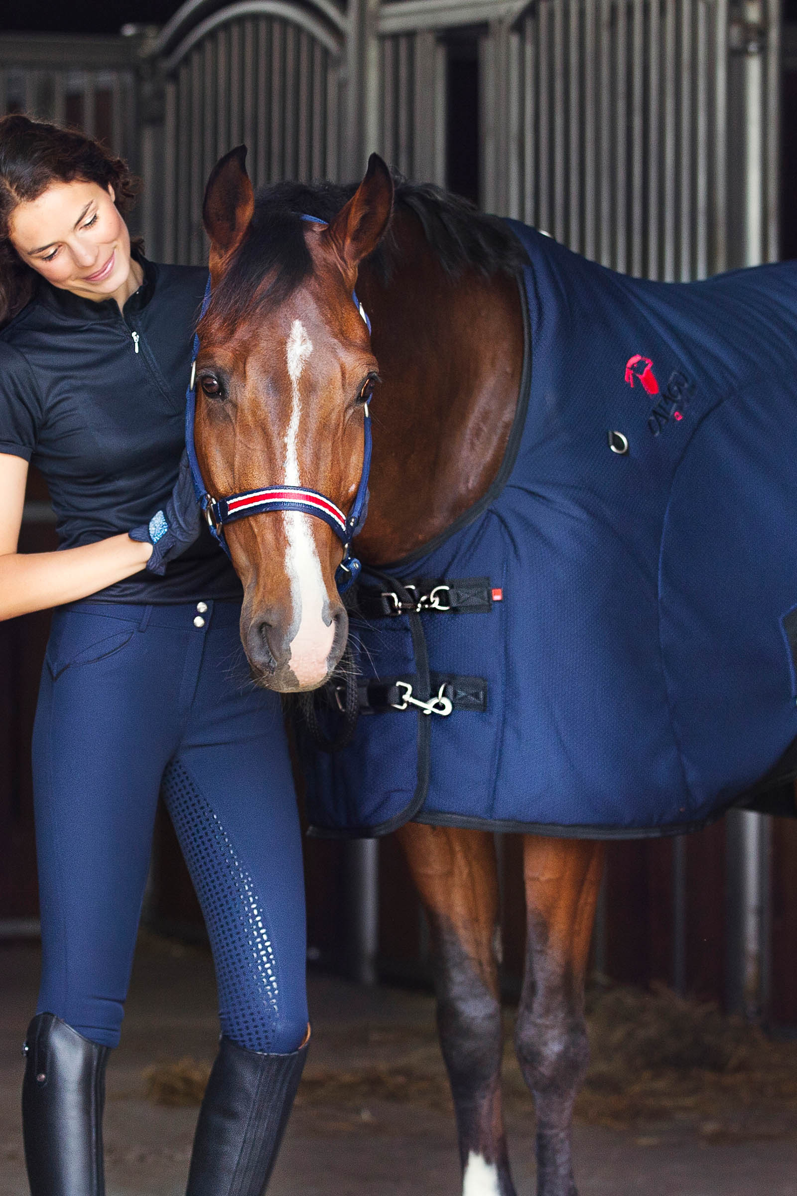 Navy CATAGO FIR-TechCoperta per cavalli