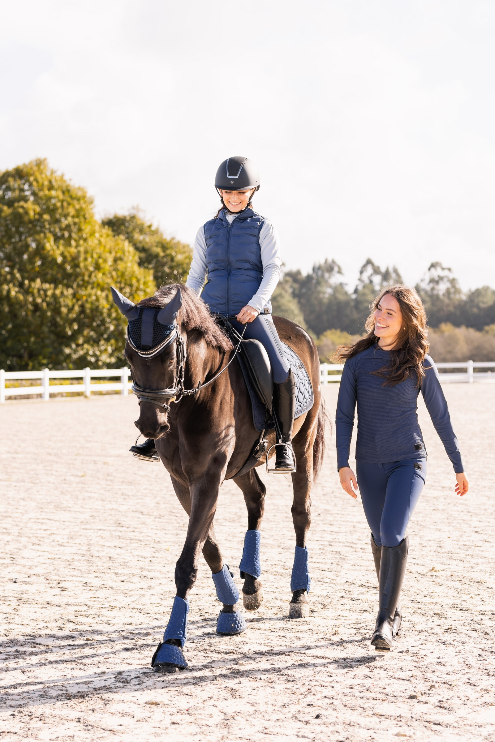 Horze Adela Gilet funzionale da equitazione leggero imbottito per donna