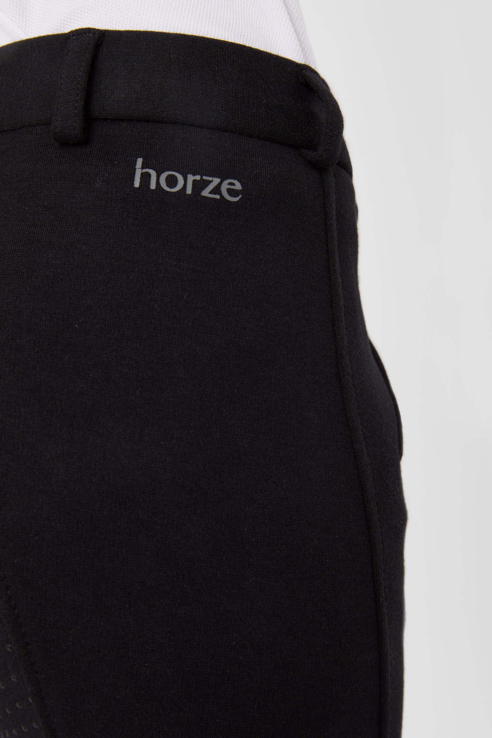 Horze Active Pantaloni da equitazione con grip full seat in silicone da bambini