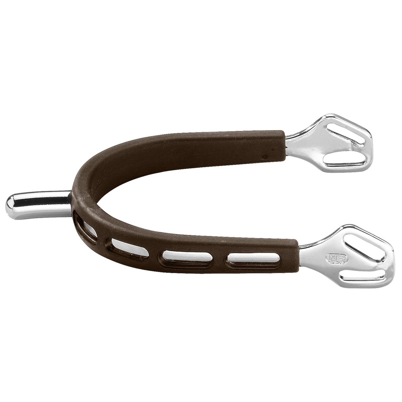 Sprenger Ultra Fit Speroni con grip marrone, collo arrotondato in acciaio inossidabile