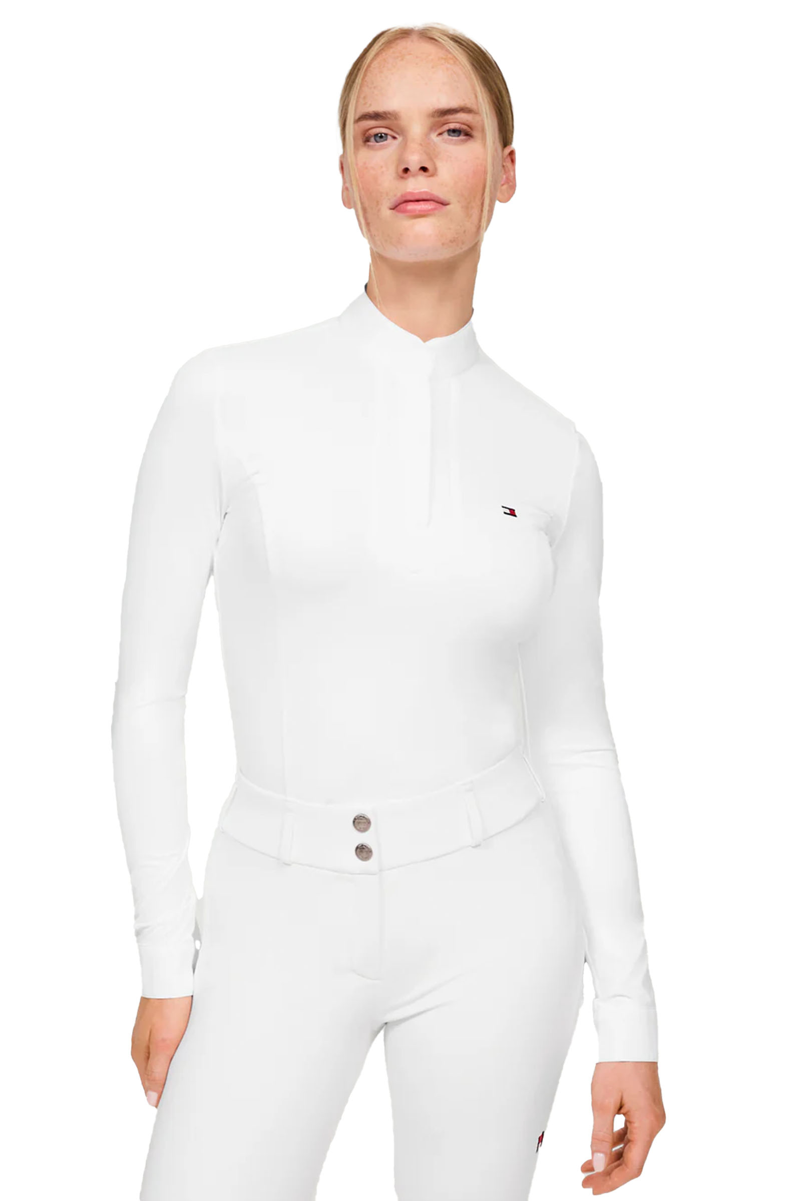 Tommy Hilfiger Equestrian Avon camicia da gara a maniche lunghe