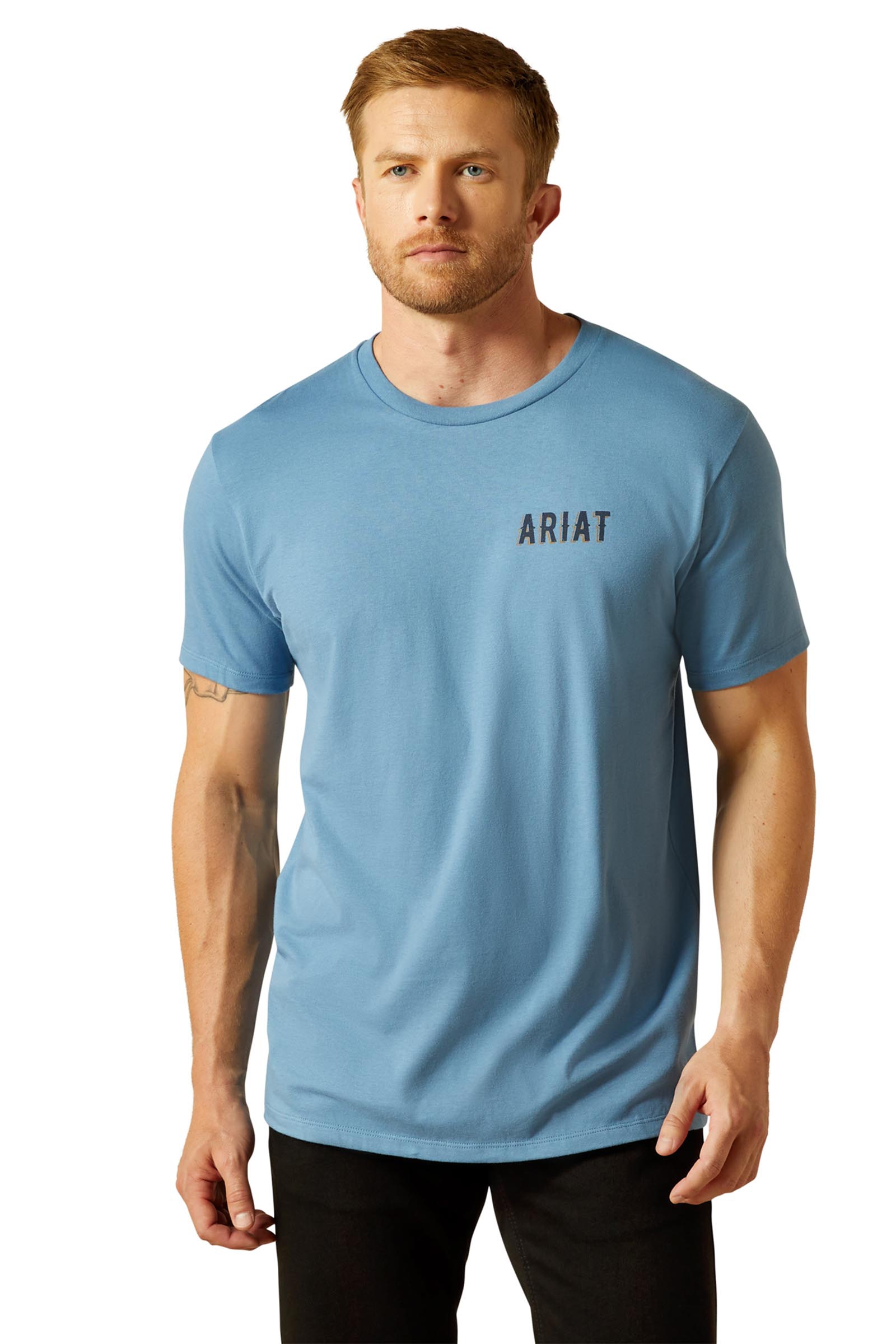 Ariat Blazing Saddle t-shirt da uomo