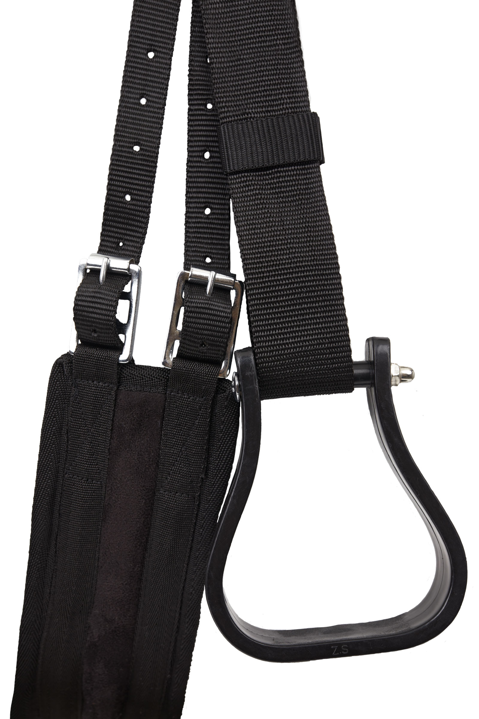 Horze Bareback senza sella in pelle scamosciata