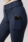 Horze Grand Prix Pro Pantaloni da equitazione termici con grip totale per donna