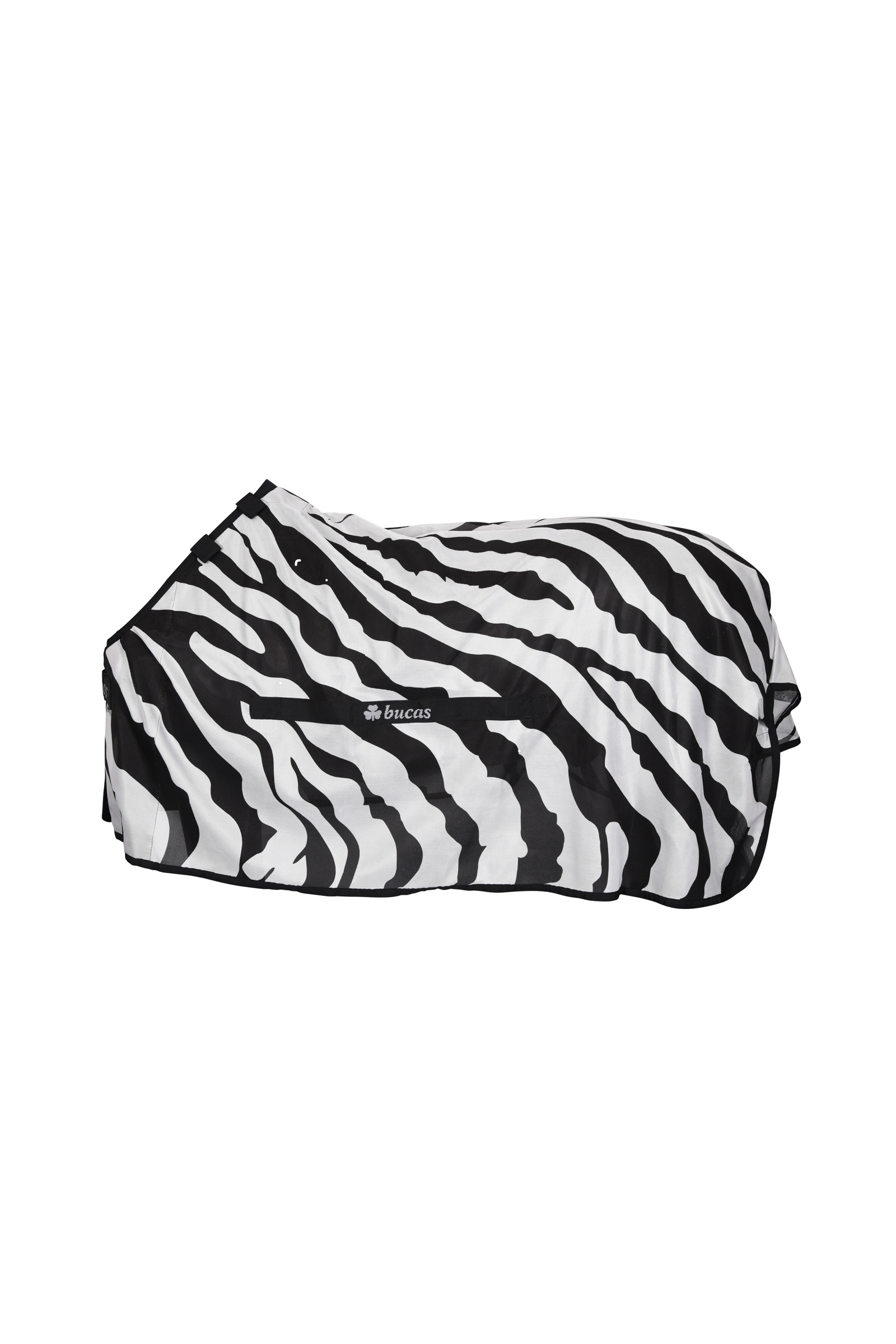 Bucas Buzz-Off Zebra coperta antimosche con colletto rimovibile