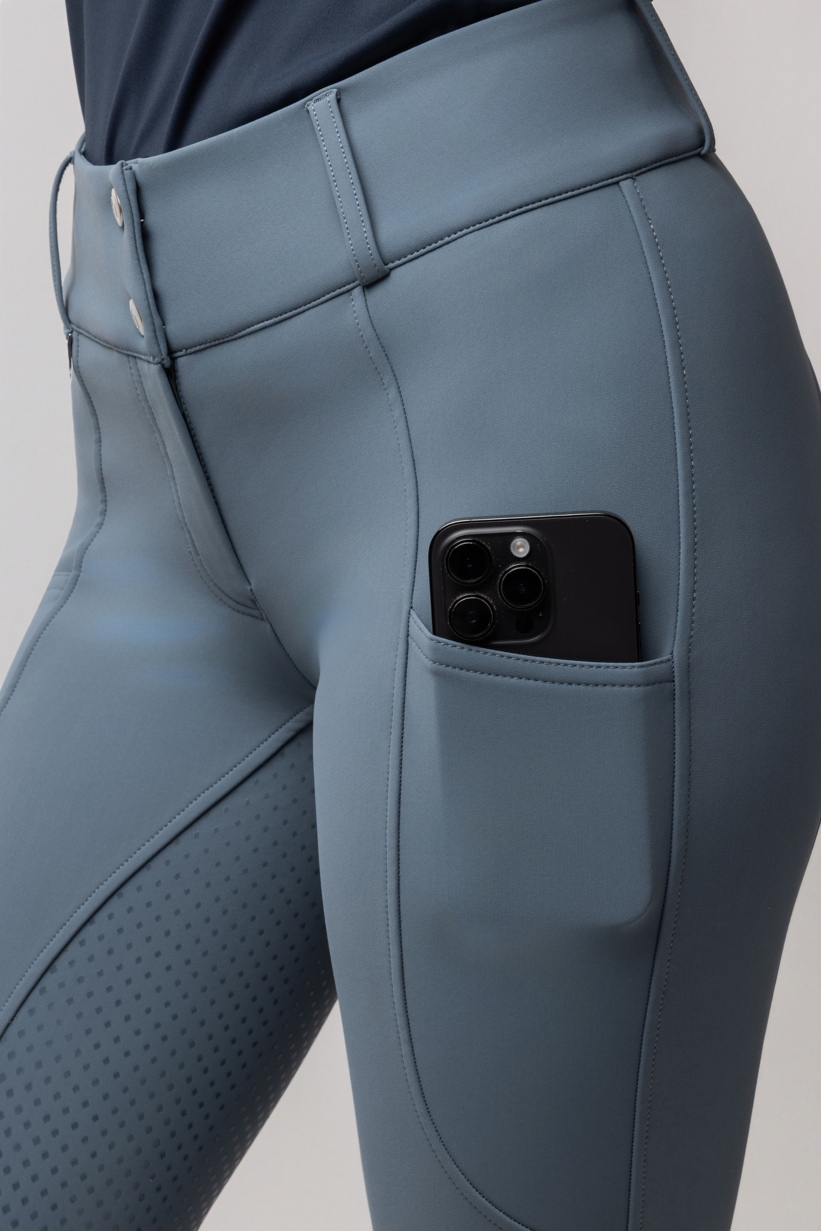 Horze Grand Prix Pro pantaloni equitazione thermo donna full grip