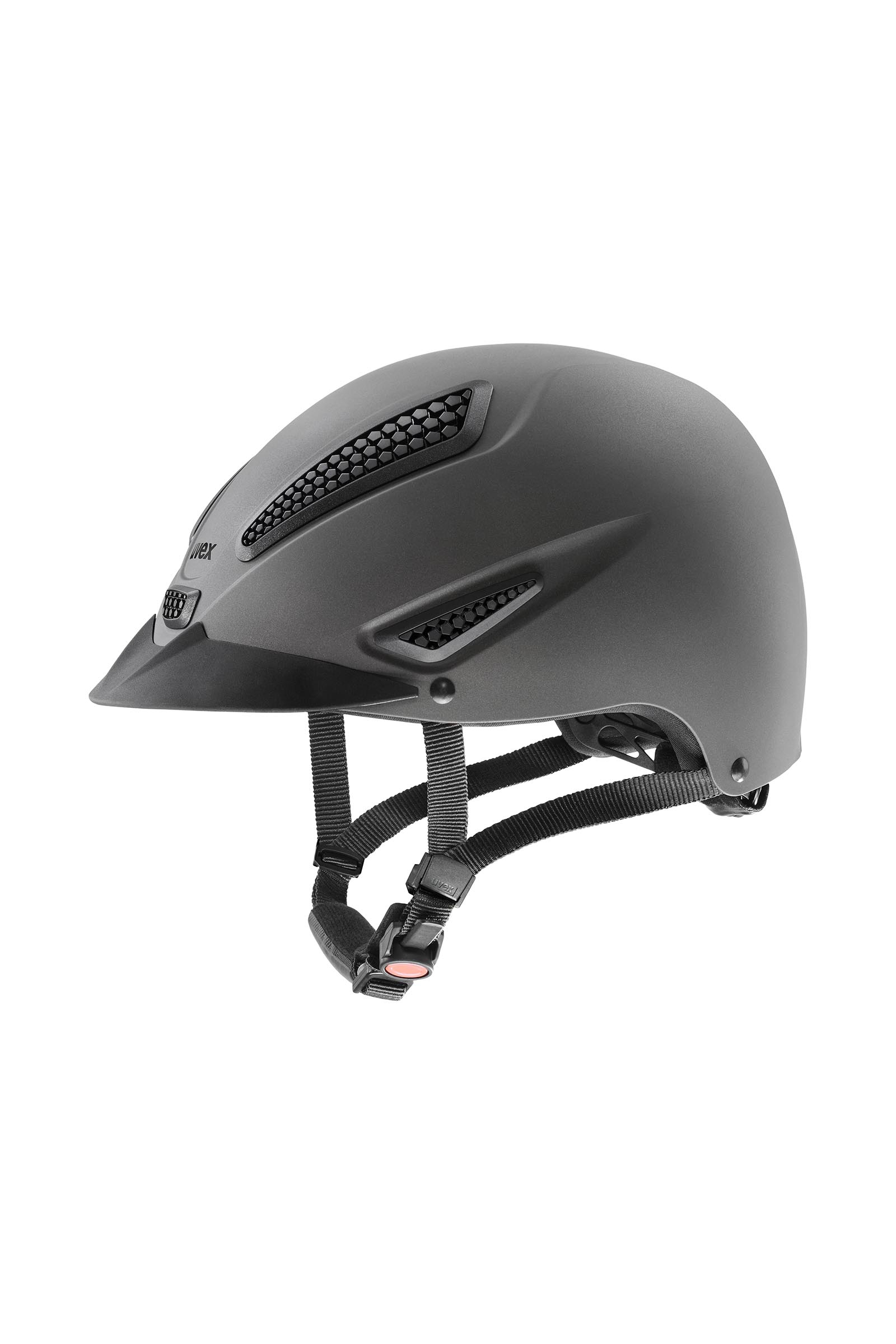 anthracite mat Uvex Perfexxion III Casco da equitazione