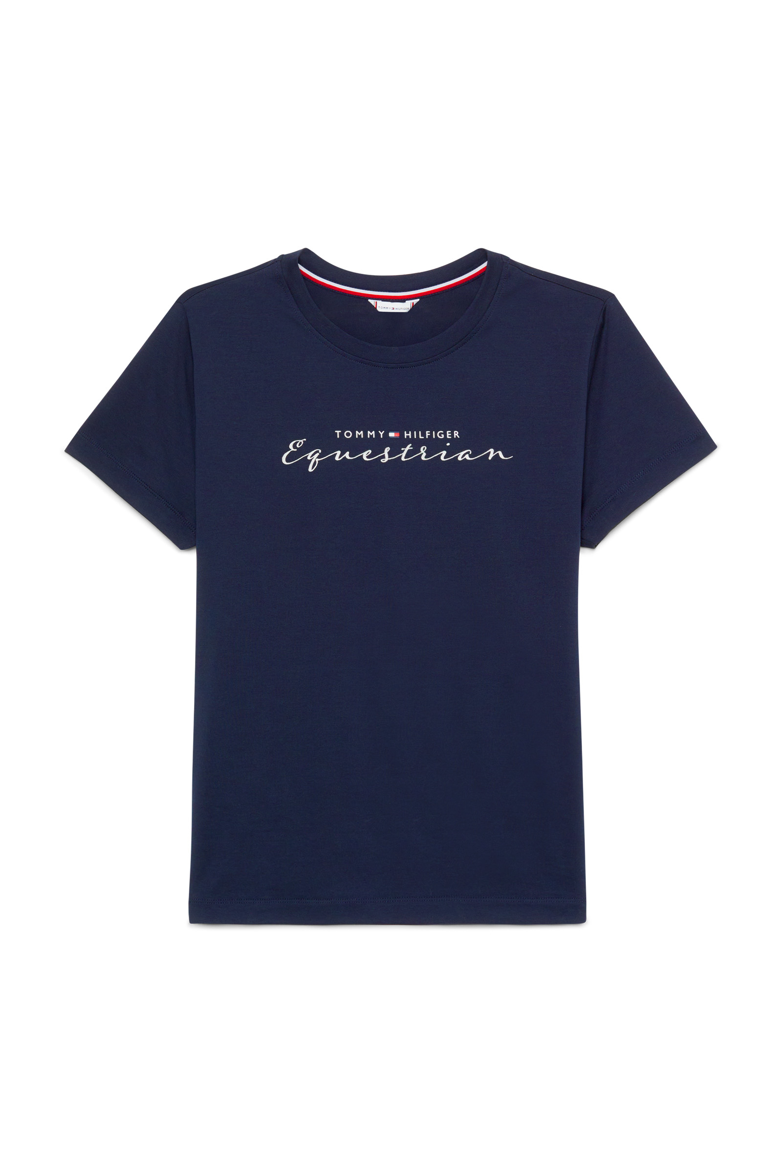T-shirt Tommy Hilfiger Equestrian Brooklyn a maniche corte con motivo