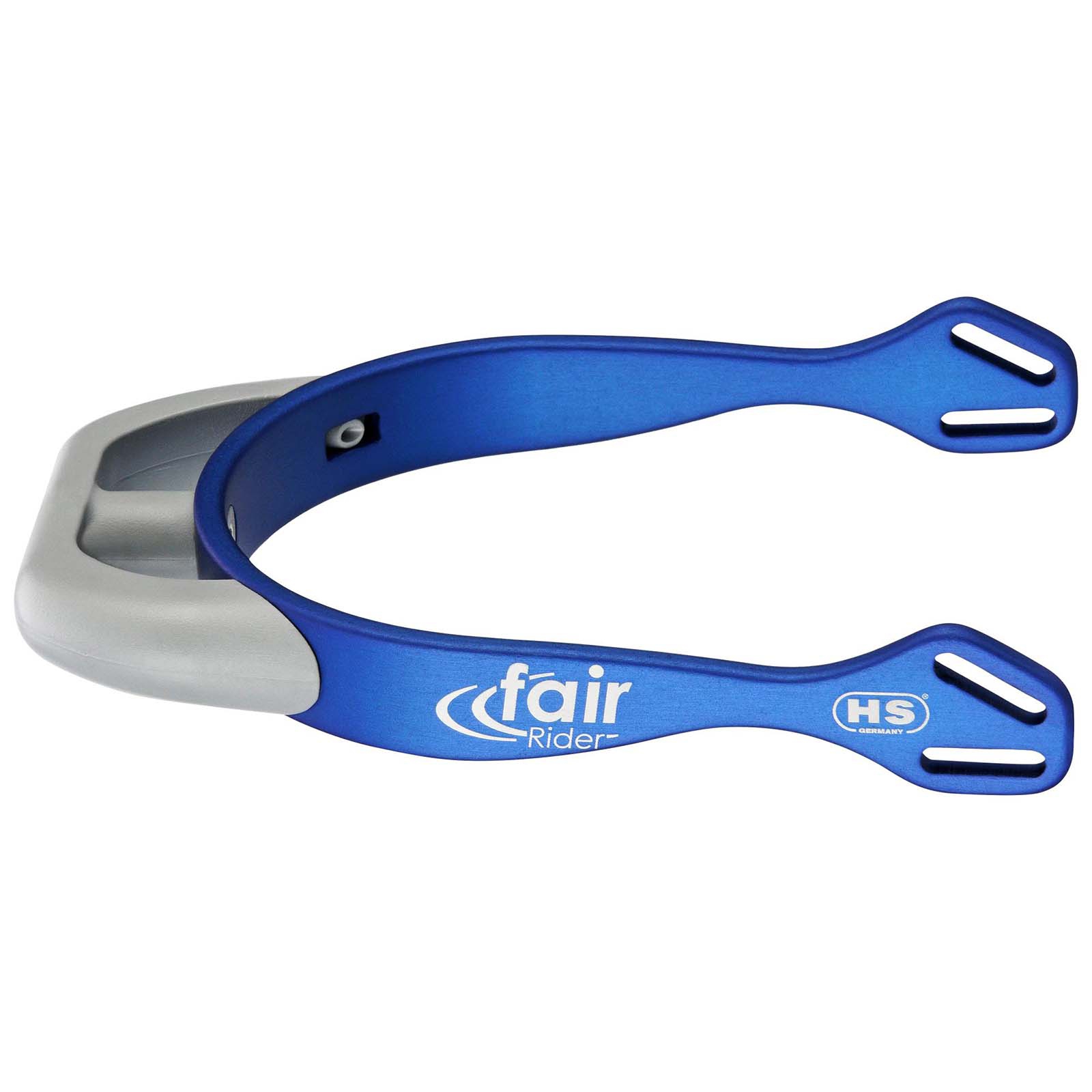 Blue/Smoke Grey Sprenger FairRider Speroni in alluminio con collo piatto 20 mm