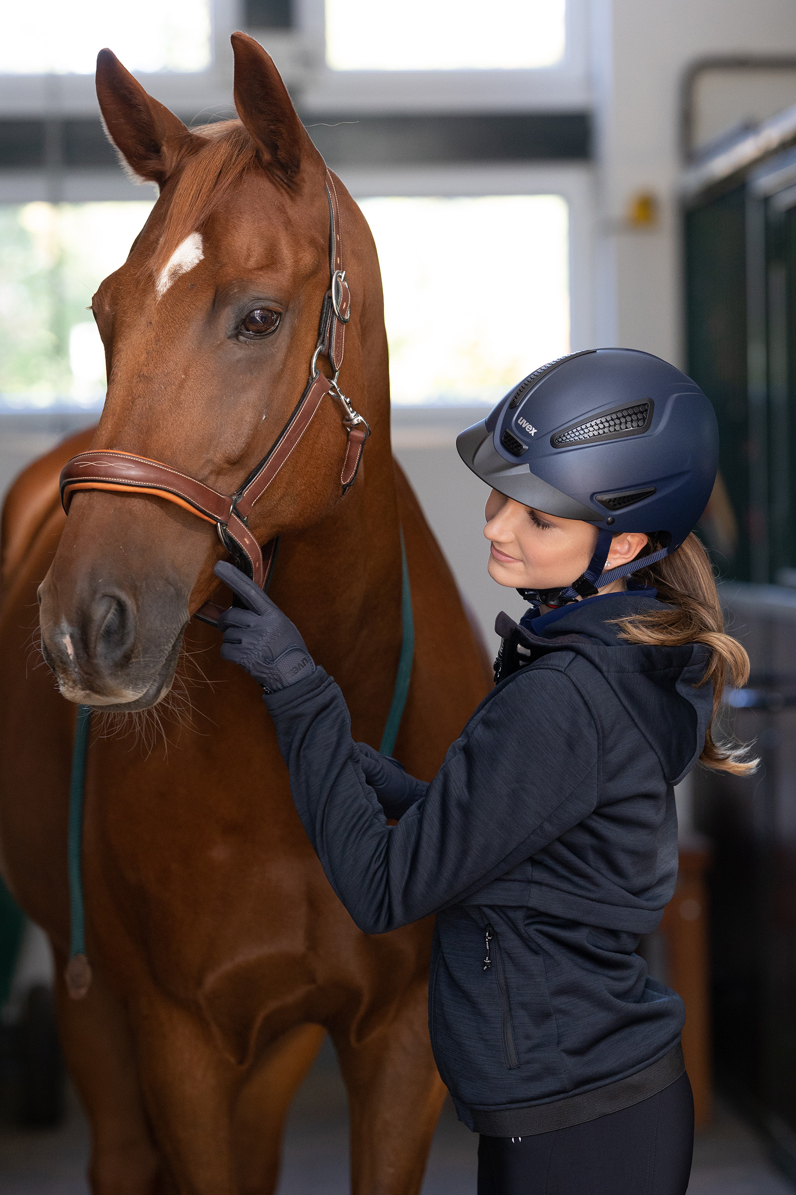 Guanti da equitazione Uvex sportstyle