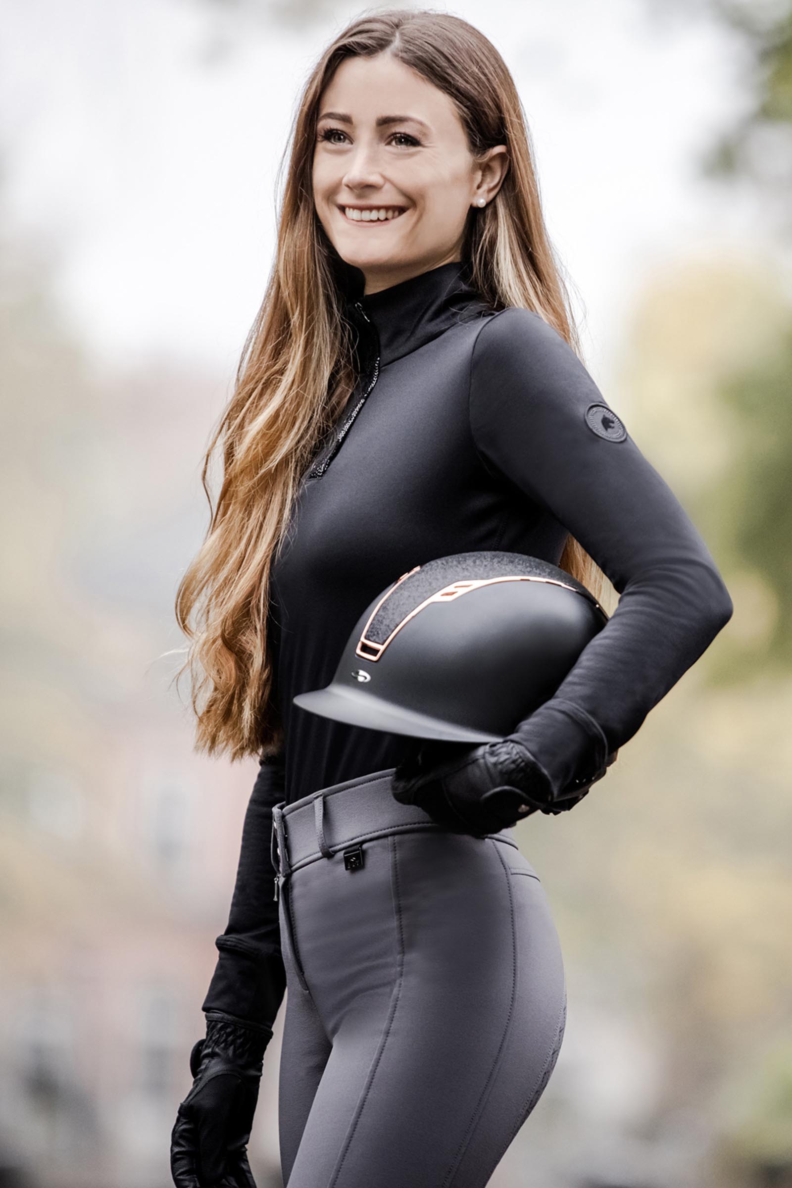 SWING H22 shine casco da equitazione