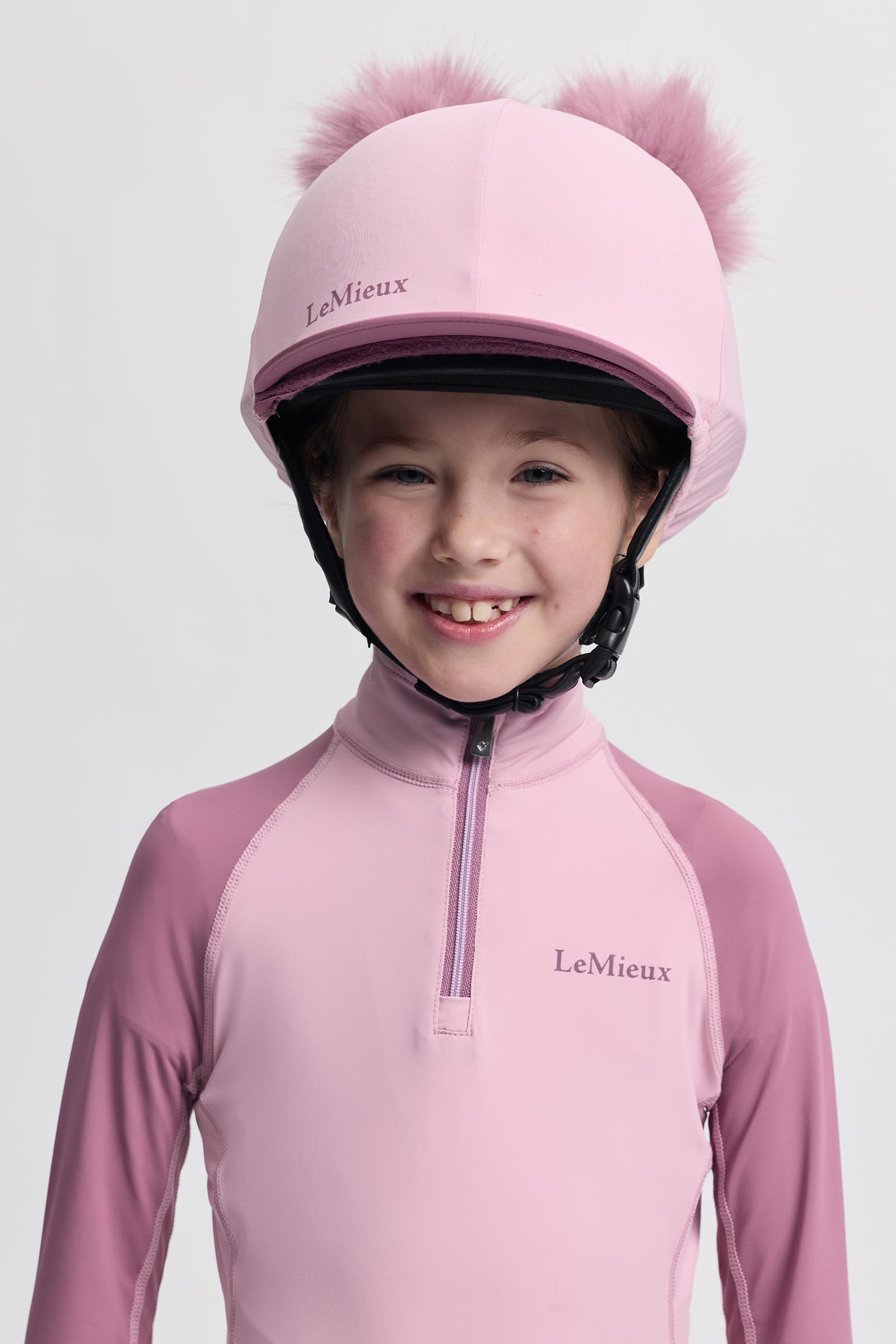 Fondant LeMieux Mini copricasco con doppio pompon