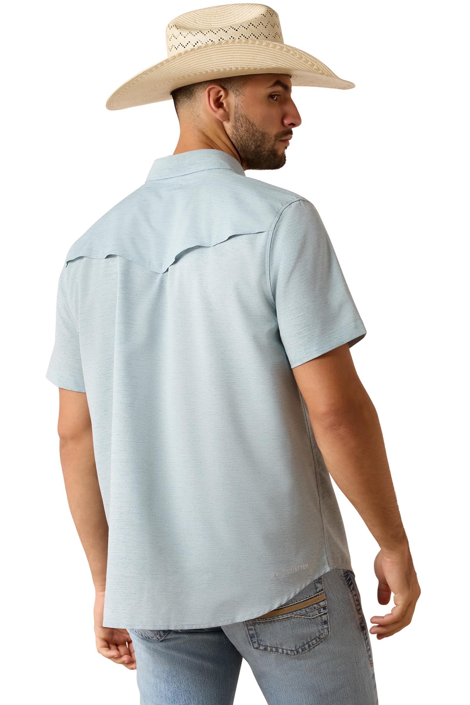 Ariat Uomo VentTEK camicia western fitted